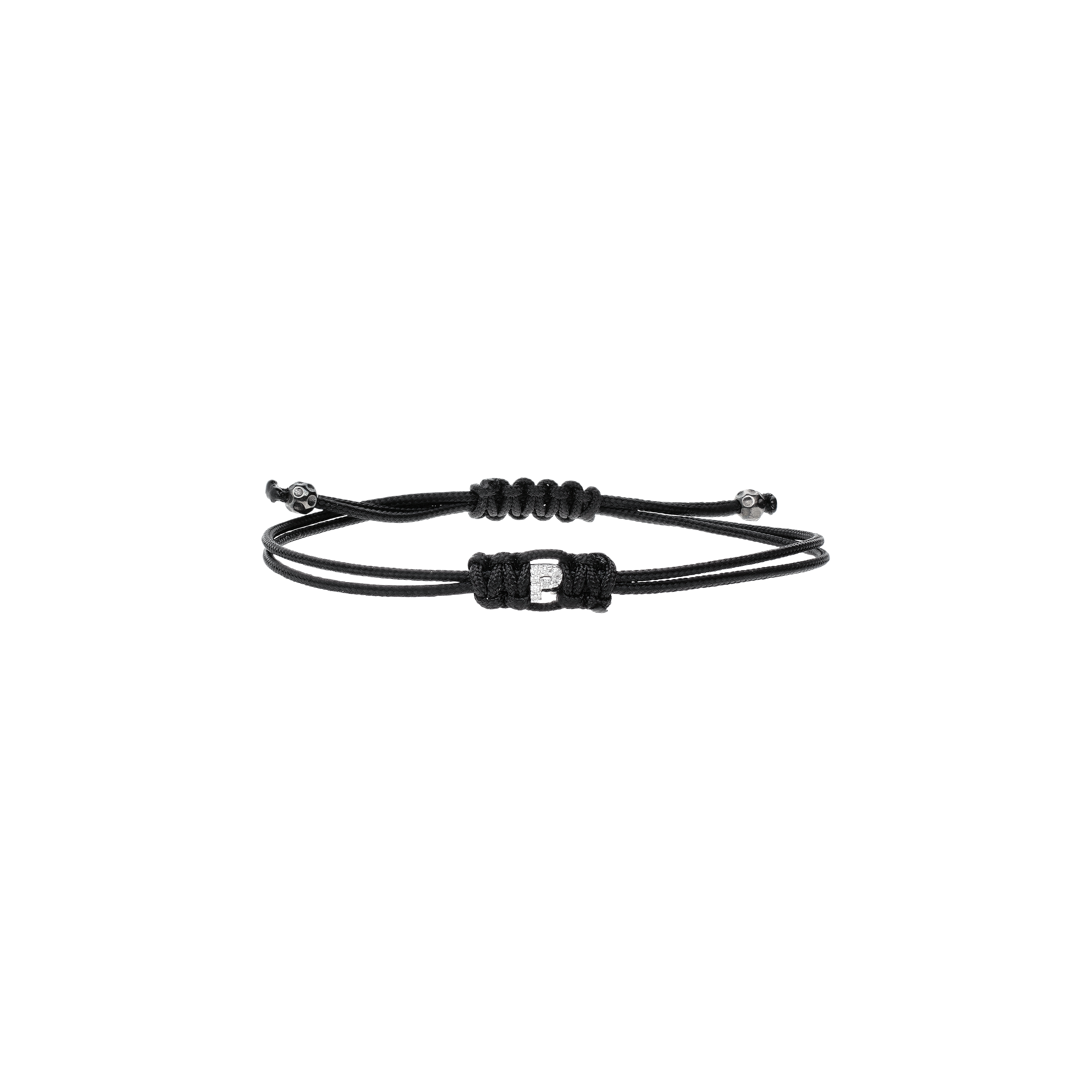 Bartorelli Italian Jewels | BRACCIALE IN CORDA LETTERA 