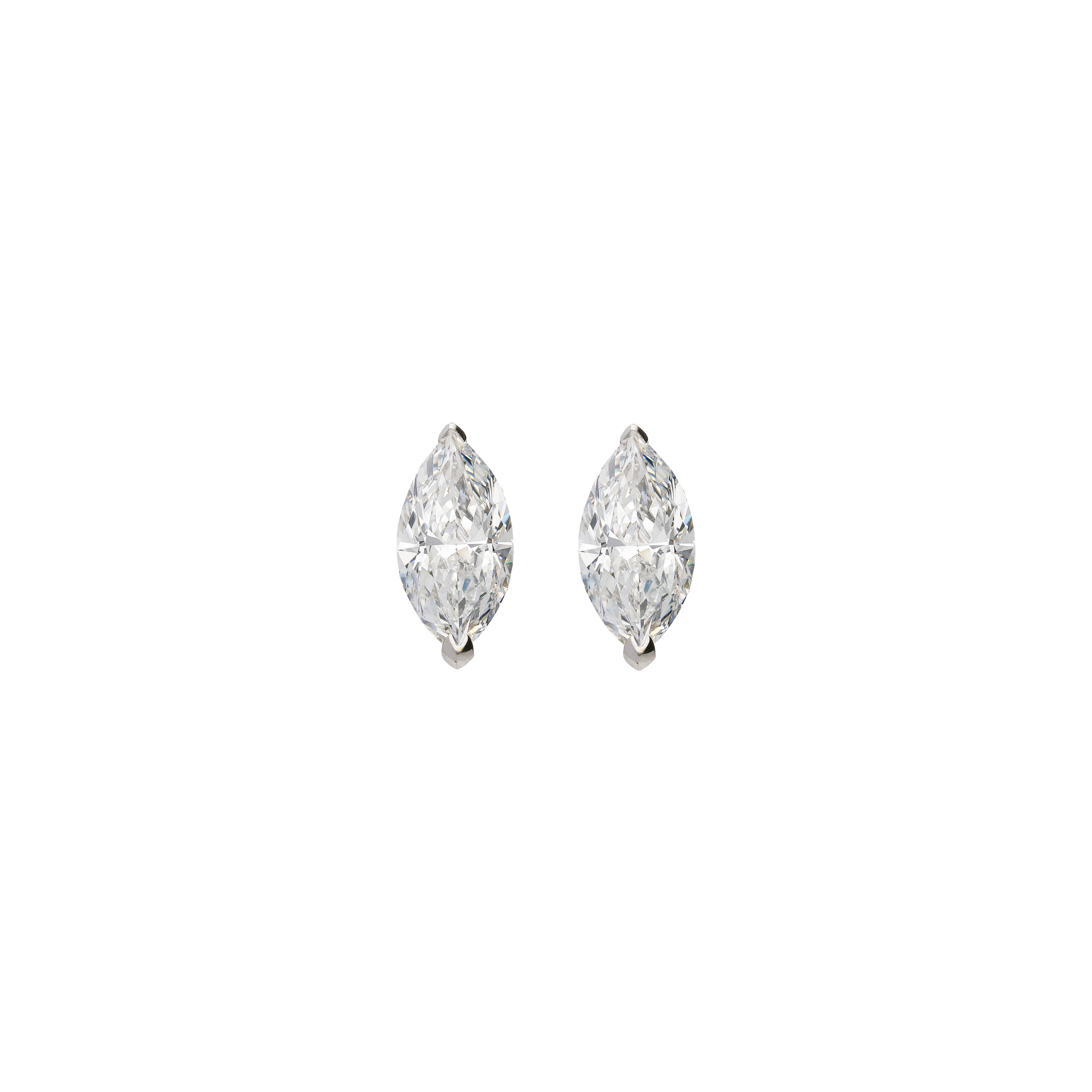 Bartorelli Italian Jewels | ORECCHINI PUNTO LUCE IN ORO BIANCO E DIAMANTI CERTIFICATI GIA E HRD - F.202D (1)