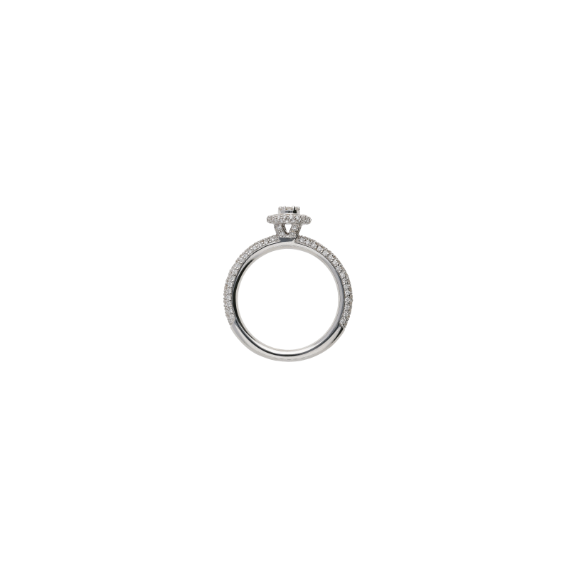 Bartorelli Italian Jewels | ANELLO IN ORO BIANCO CON DIAMANTE CENTRALE E PAV&Egrave; DI DIAMANTI - VR09045D2W (3)