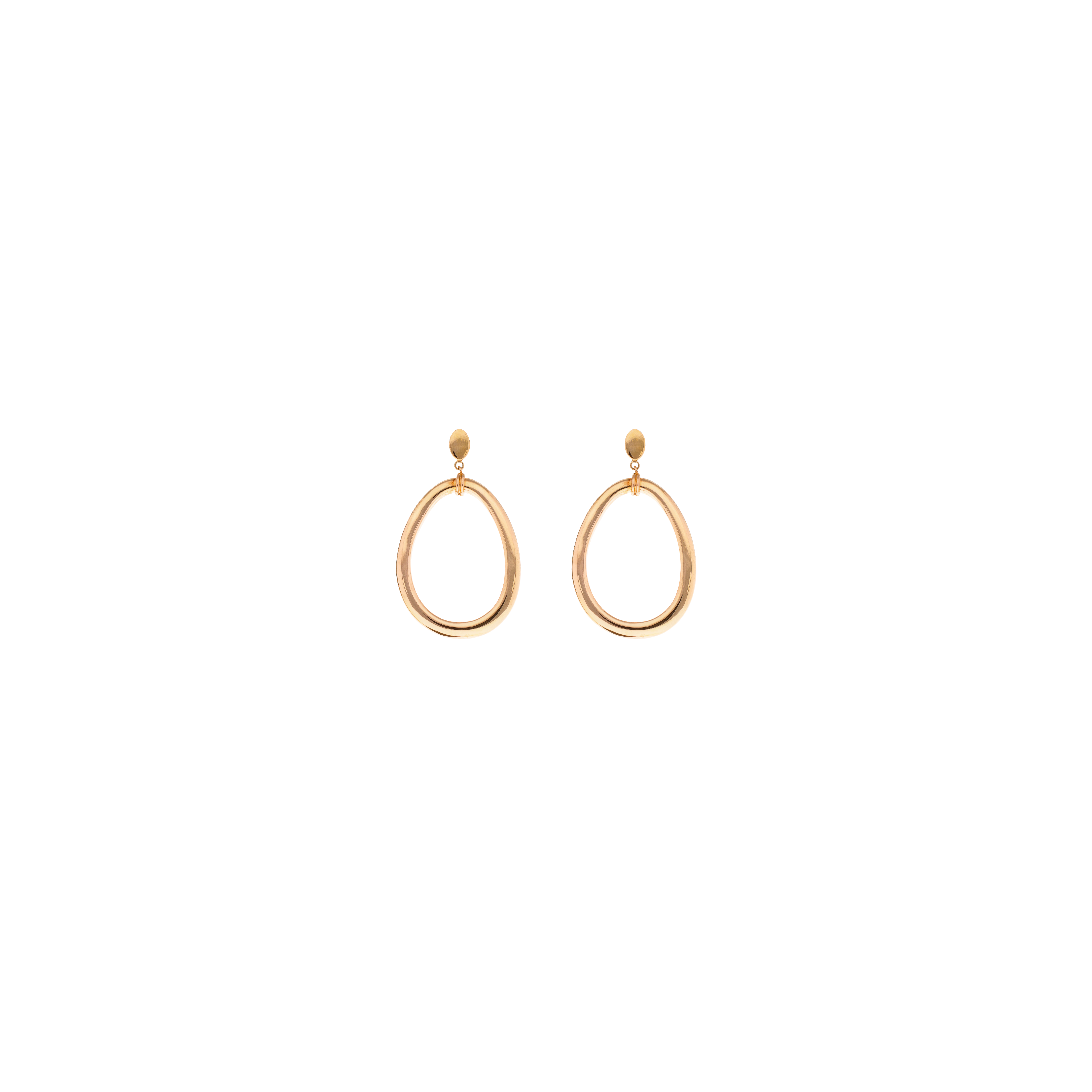 Vanto | ORECCHINI PENDENTI OVALI IN ARGENTO ROS&Eacute; - OR1824AG (1)