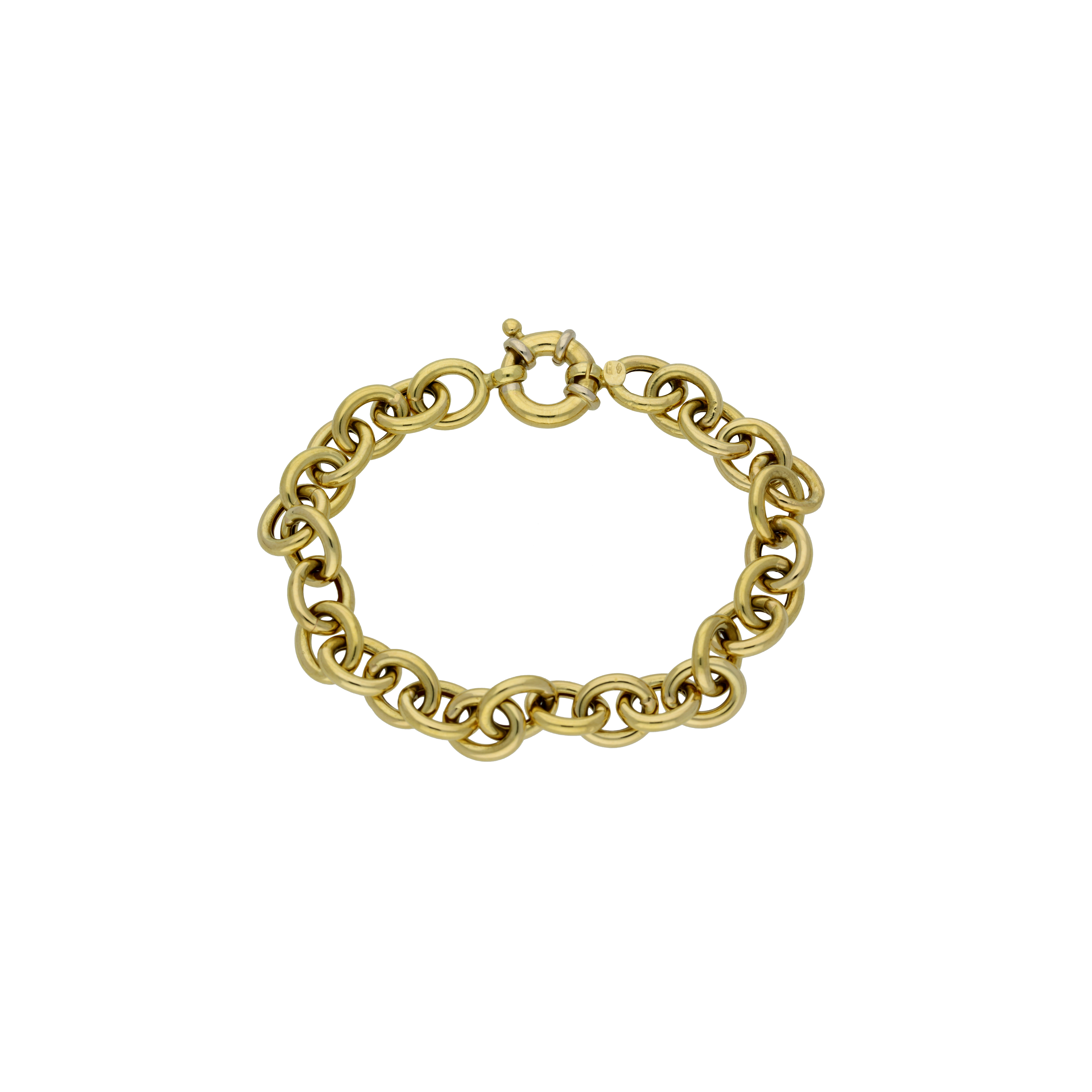 Bartorelli Italian Jewels | BRACCIALE A MAGLIE MORBIDE IN ORO GIALLO - BABR27 (1)