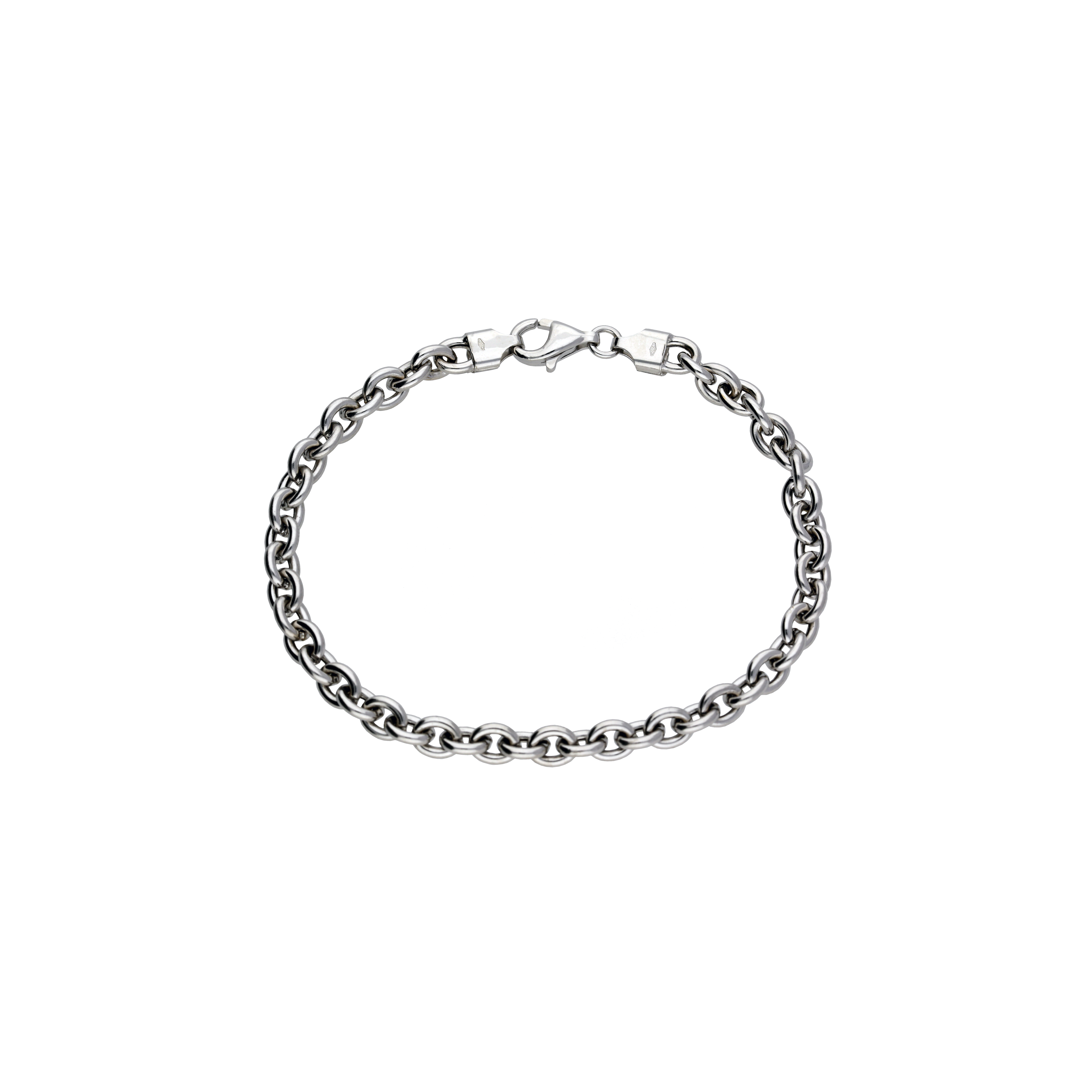 Bartorelli Italian Jewels | BRACCIALE A MAGLIE MORBIDE IN ORO BIANCO - BABR797 (1)