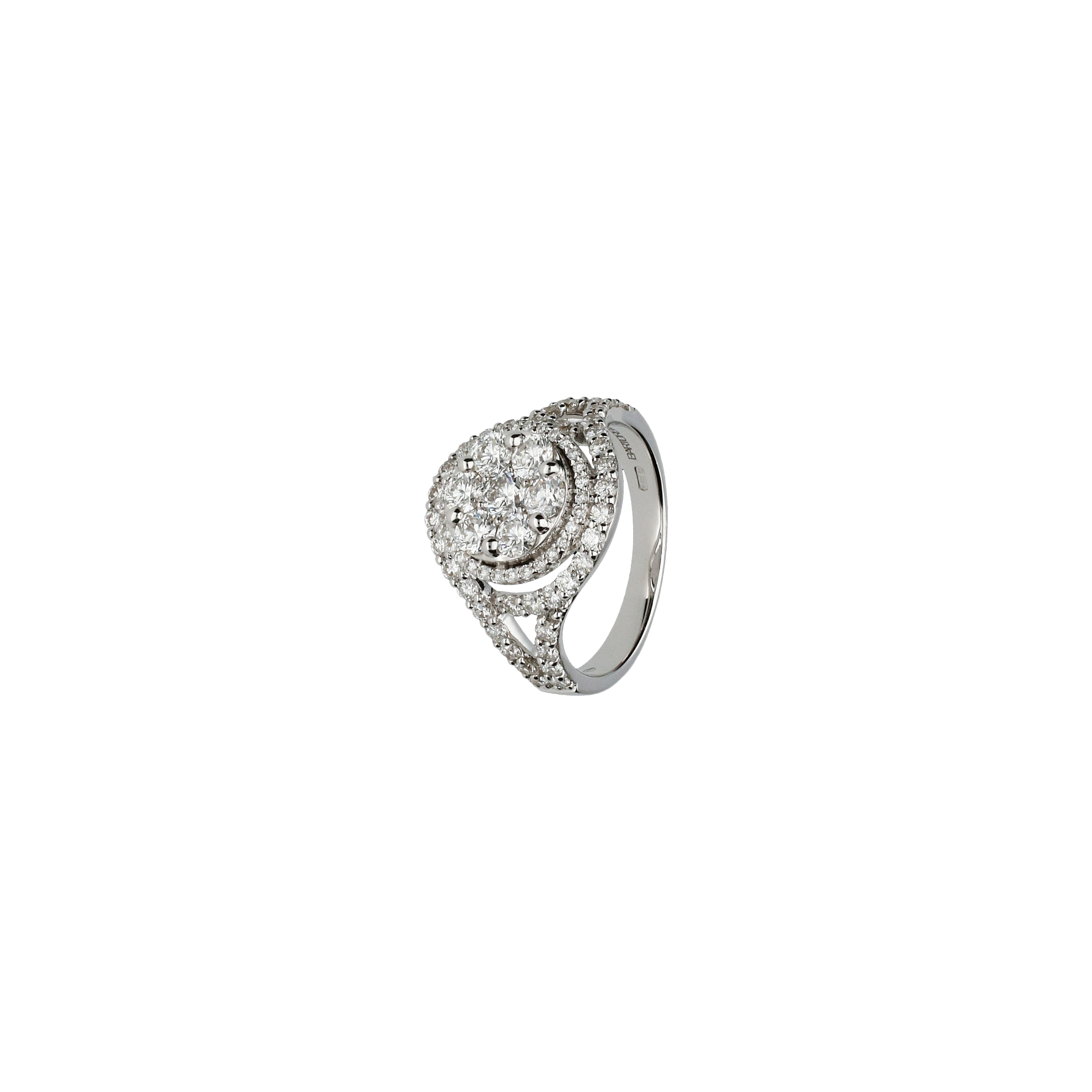 Bartorelli Italian Jewels | ANELLO IN ORO BIANCO E DIAMANTI BIANCHI - VR25726DW (1)