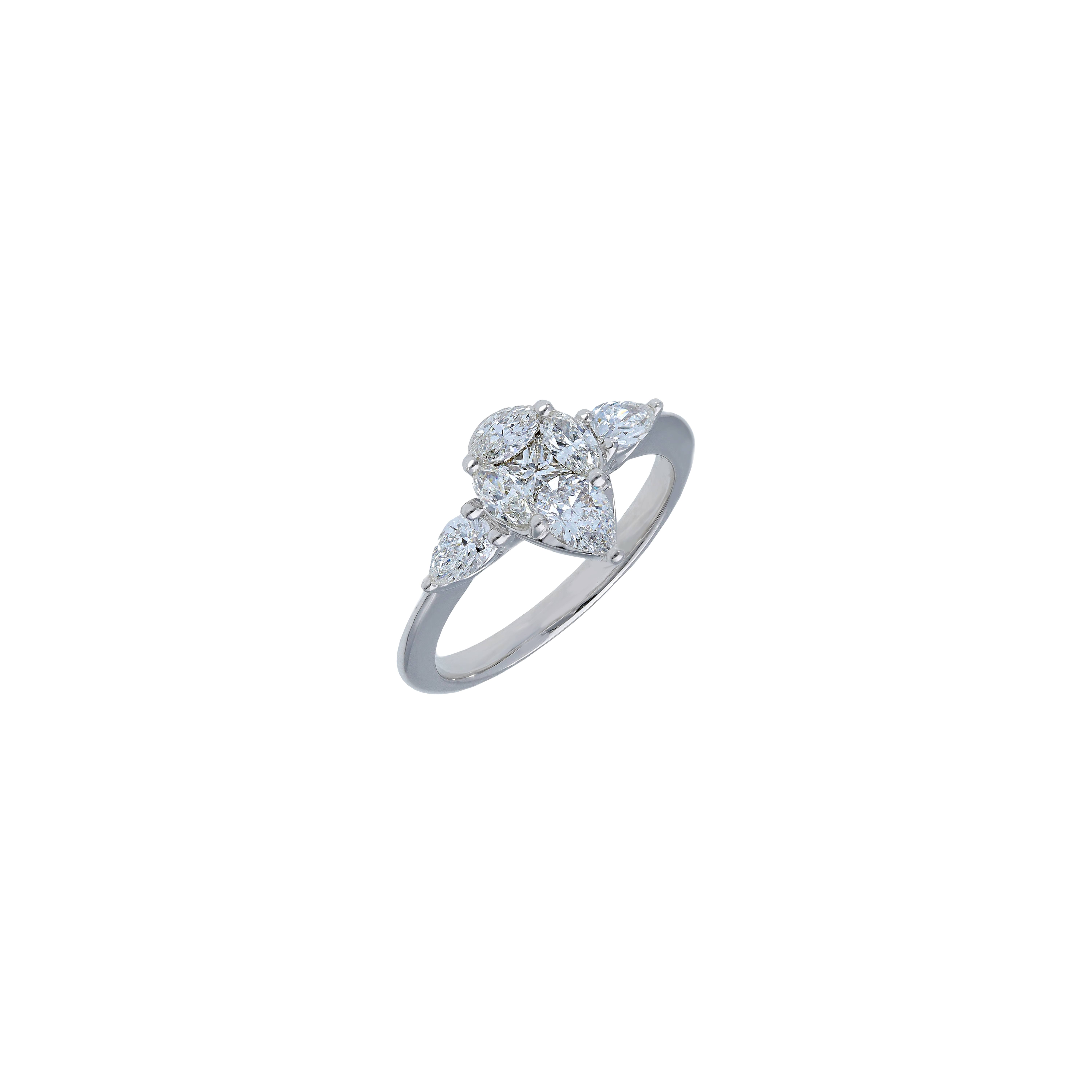 Bartorelli Italian Jewels | ANELLO SOLITARIO CON DIAMANTI - VR26013DW (1)
