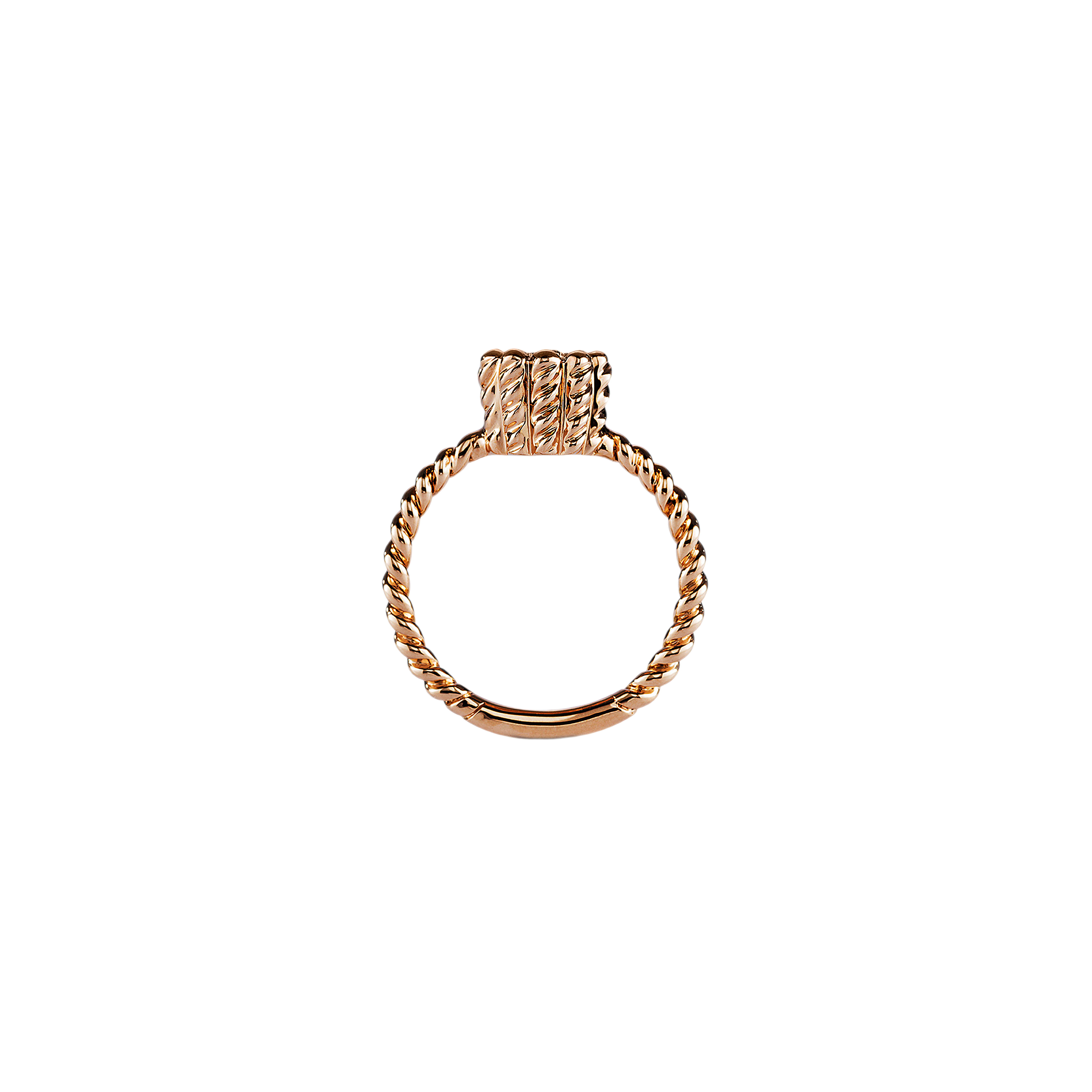 Bartorelli Italian Jewels | Anello in oro rosa 18 carati e diamanti bianchi taglio brillante - VR25543DX (3)