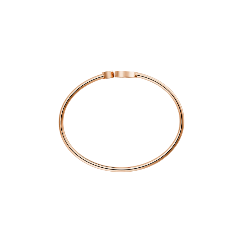 Chopard | CHOPARD - BRACCIALE GIUNCO HAPPY HEARTS, ORO ROSA ETICO, DIAMANTE MADREPERLA - 857482-5303 (3)