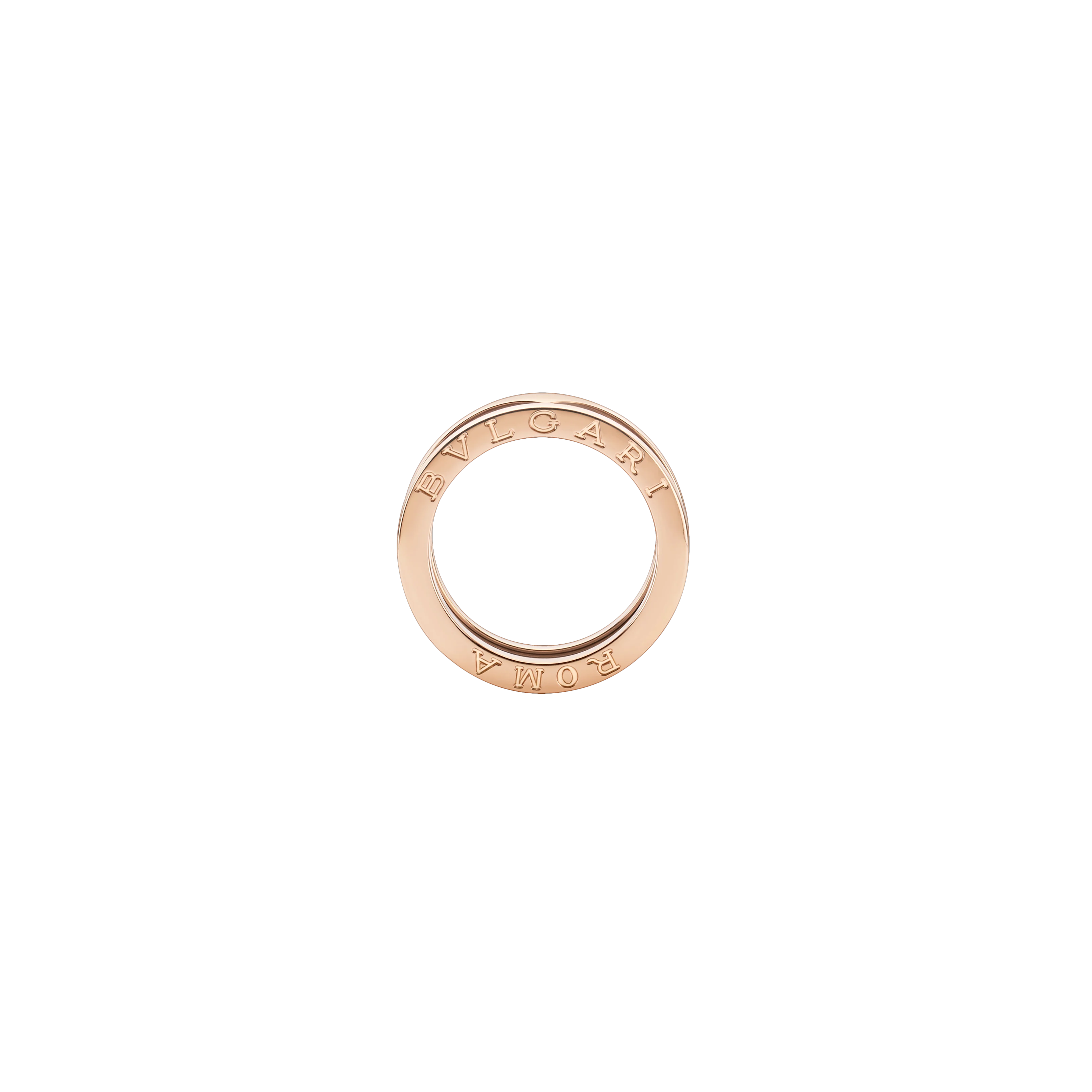 Bulgari | ANELLO B.ZERO1 IN ORO ROSA E CERAMICA BRONZO - AN857844 - AN857844 (3)