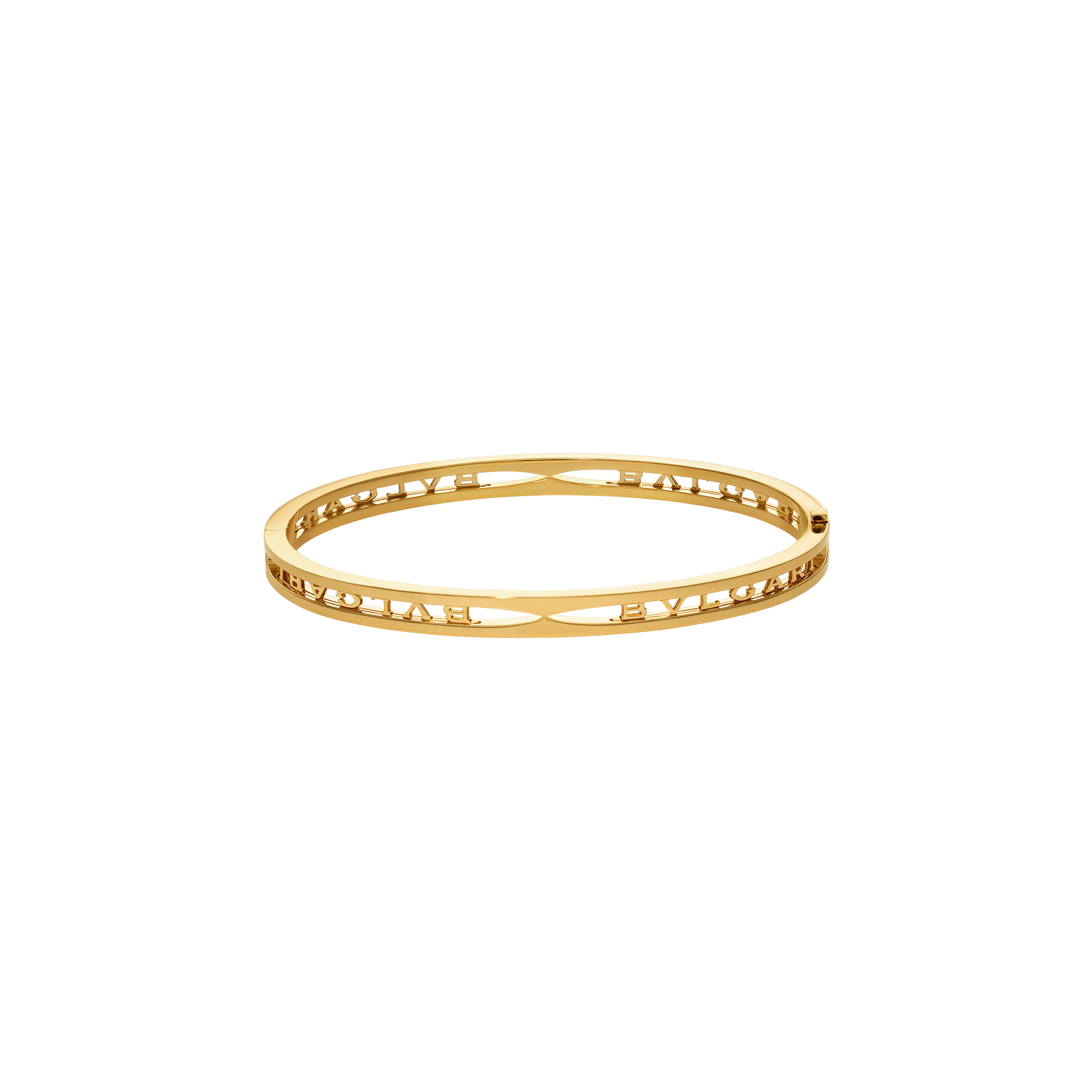 Bulgari | BRACCIALE B.ZERO1  IN ORO GIALLO CON LOGO BVLGARI LUNGO LA SPIRALE - BR858724 - BR858724 (2)