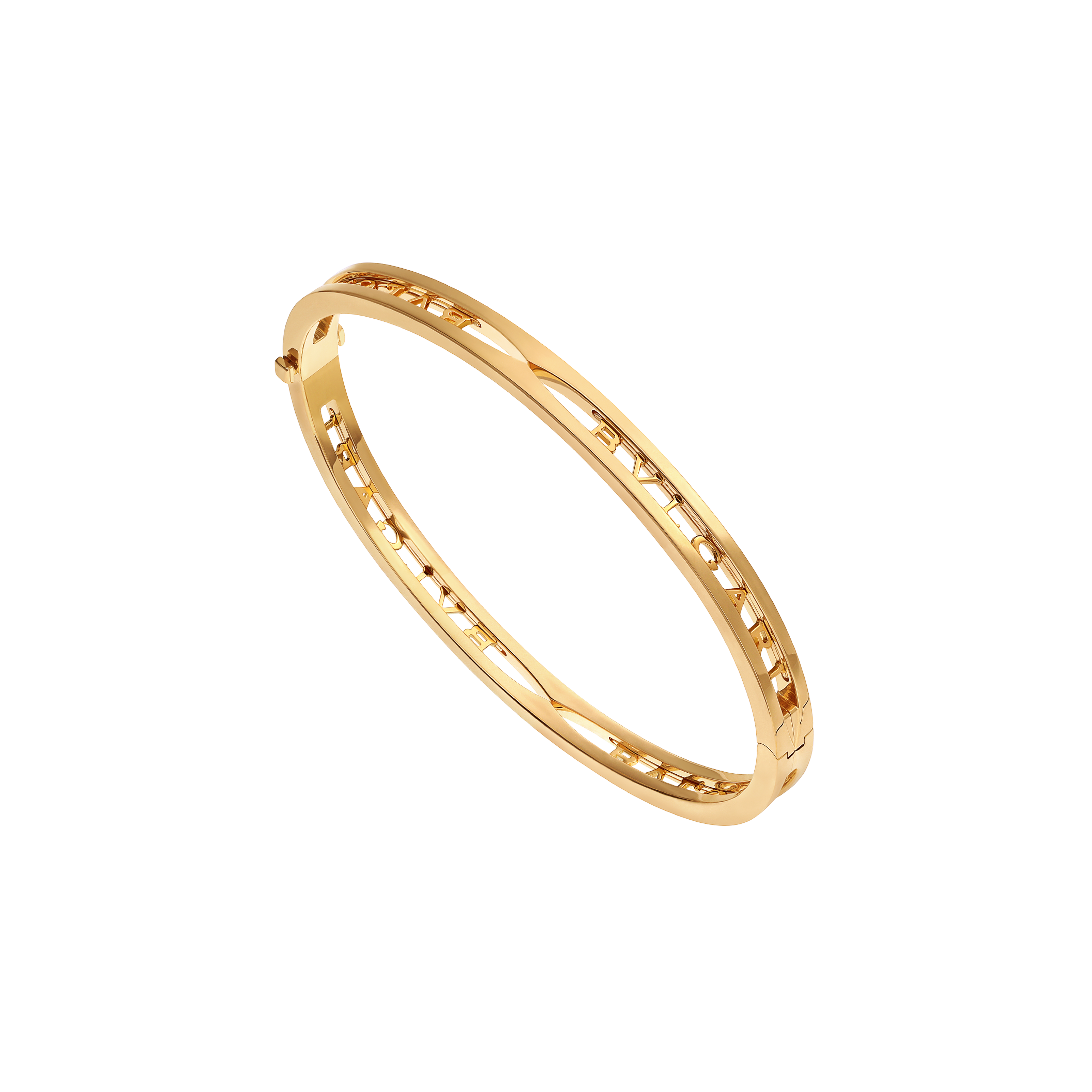 Bulgari | BRACCIALE B.ZERO1  IN ORO GIALLO CON LOGO BVLGARI LUNGO LA SPIRALE - BR858724 - BR858724 (1)