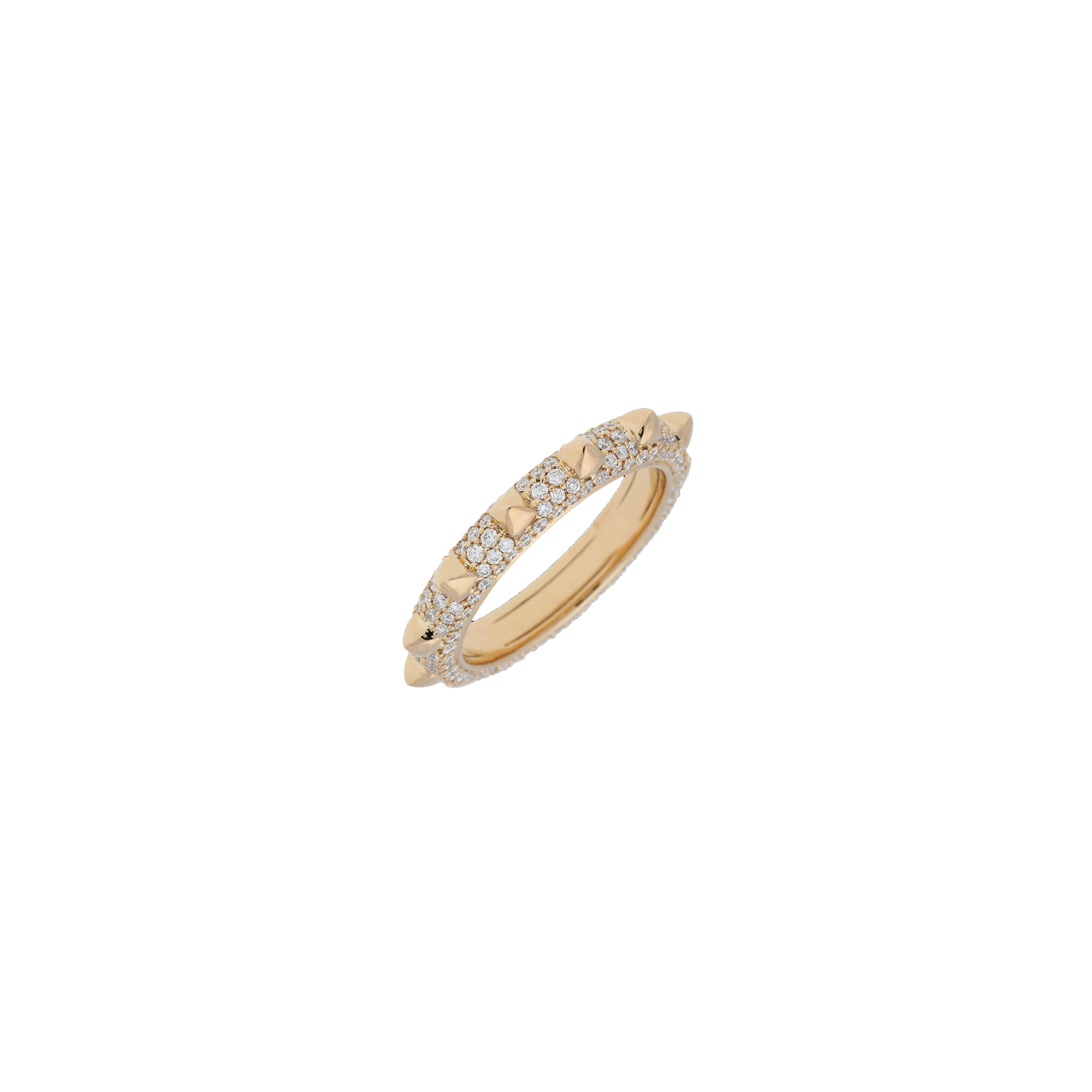 Bartorelli Italian Jewels | ANELLO IN ORO ROSA PAVE' DIAMANTI - VR27579DP (1)