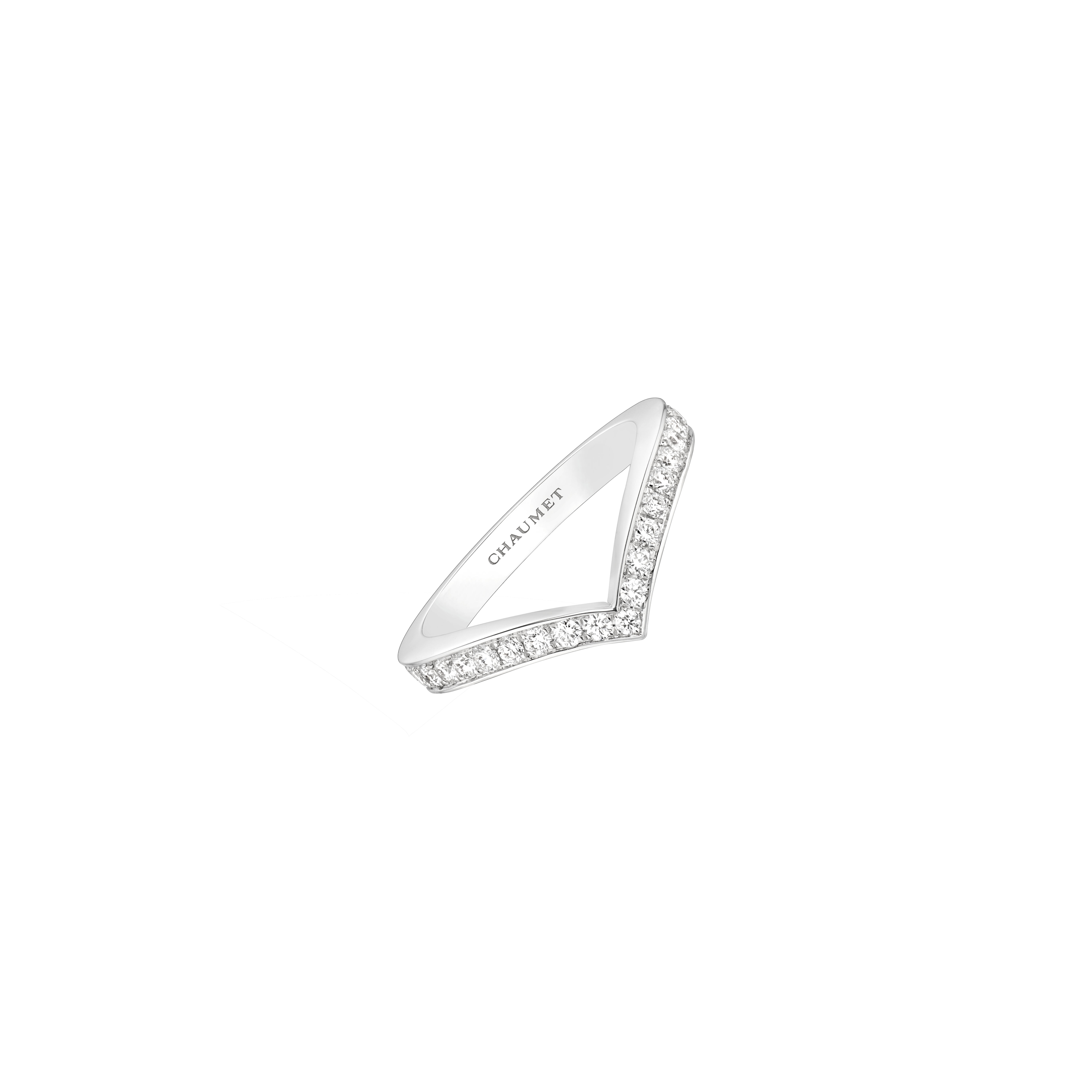 Chaumet | CHAUMET - ANELLO JOS&Eacute;PHINE AIGRETTE IN ORO BIANCO E DIAMANTI - 083590 - 083590 (1)