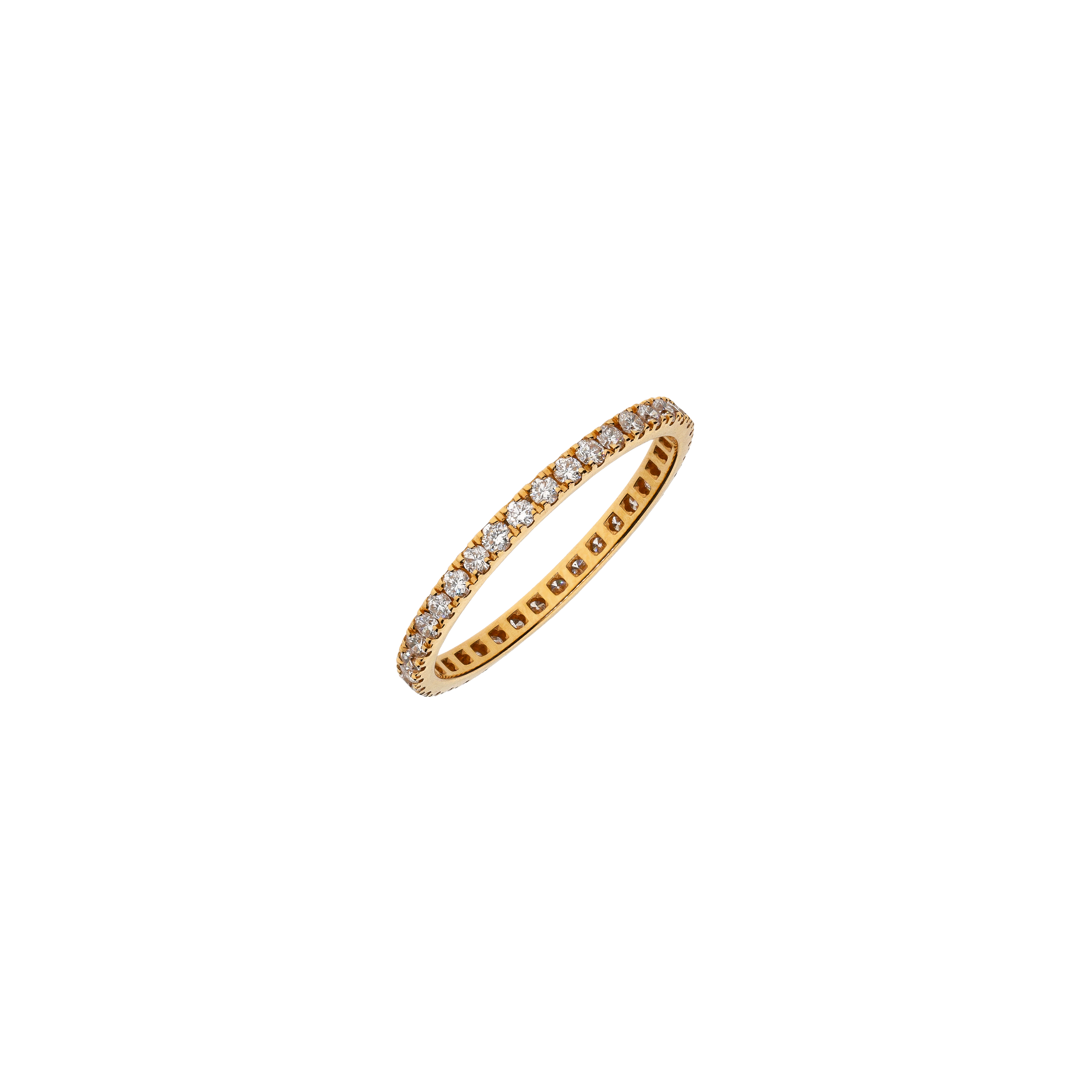 Bartorelli Italian Jewels | ANELLO VERETTA IN ORO ROSA E DIAMANTI - 72467357 (1)