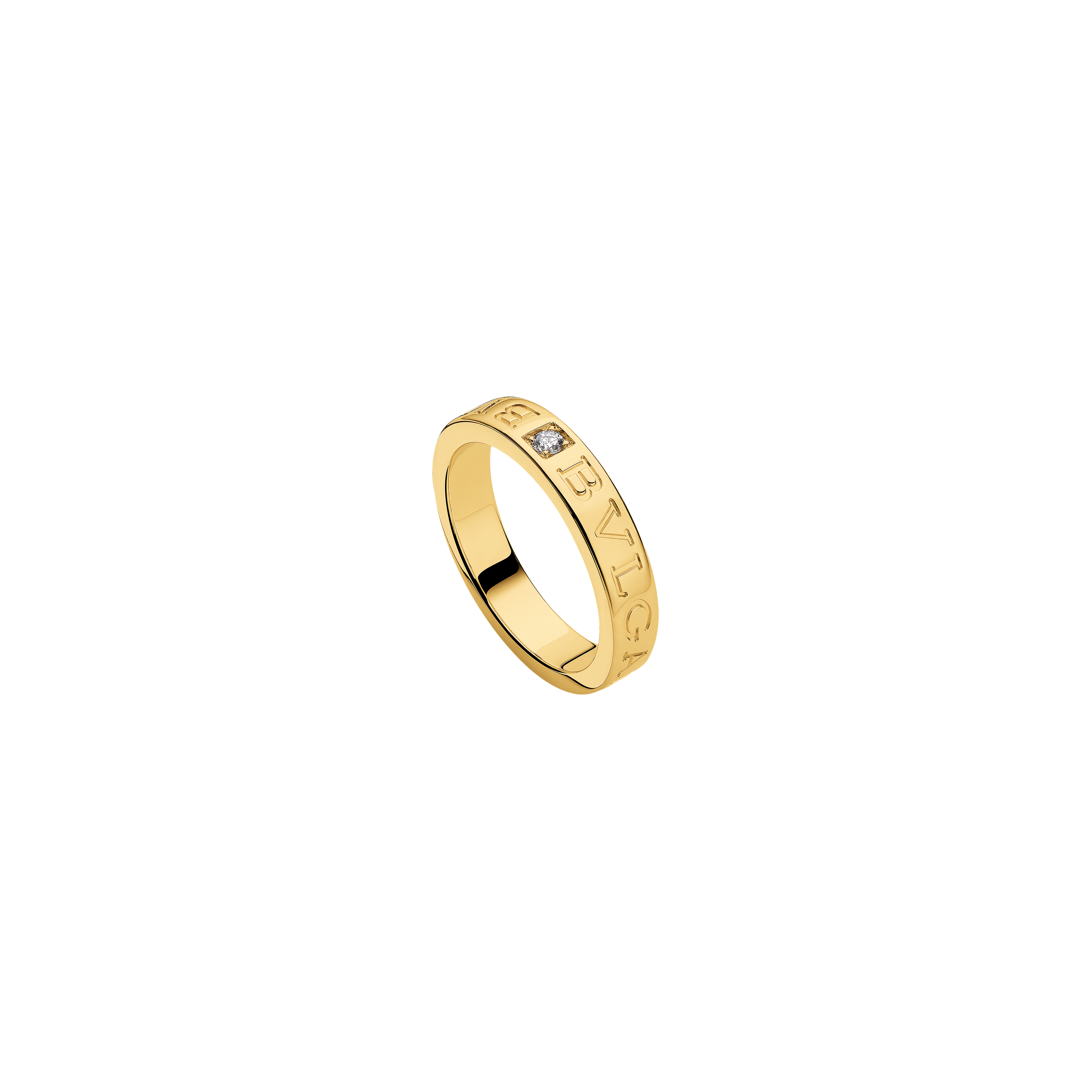 Bulgari | ANELLO B.ZERO1 IN ORO GIALLO CON DIAMANTE - AN854462 (1)