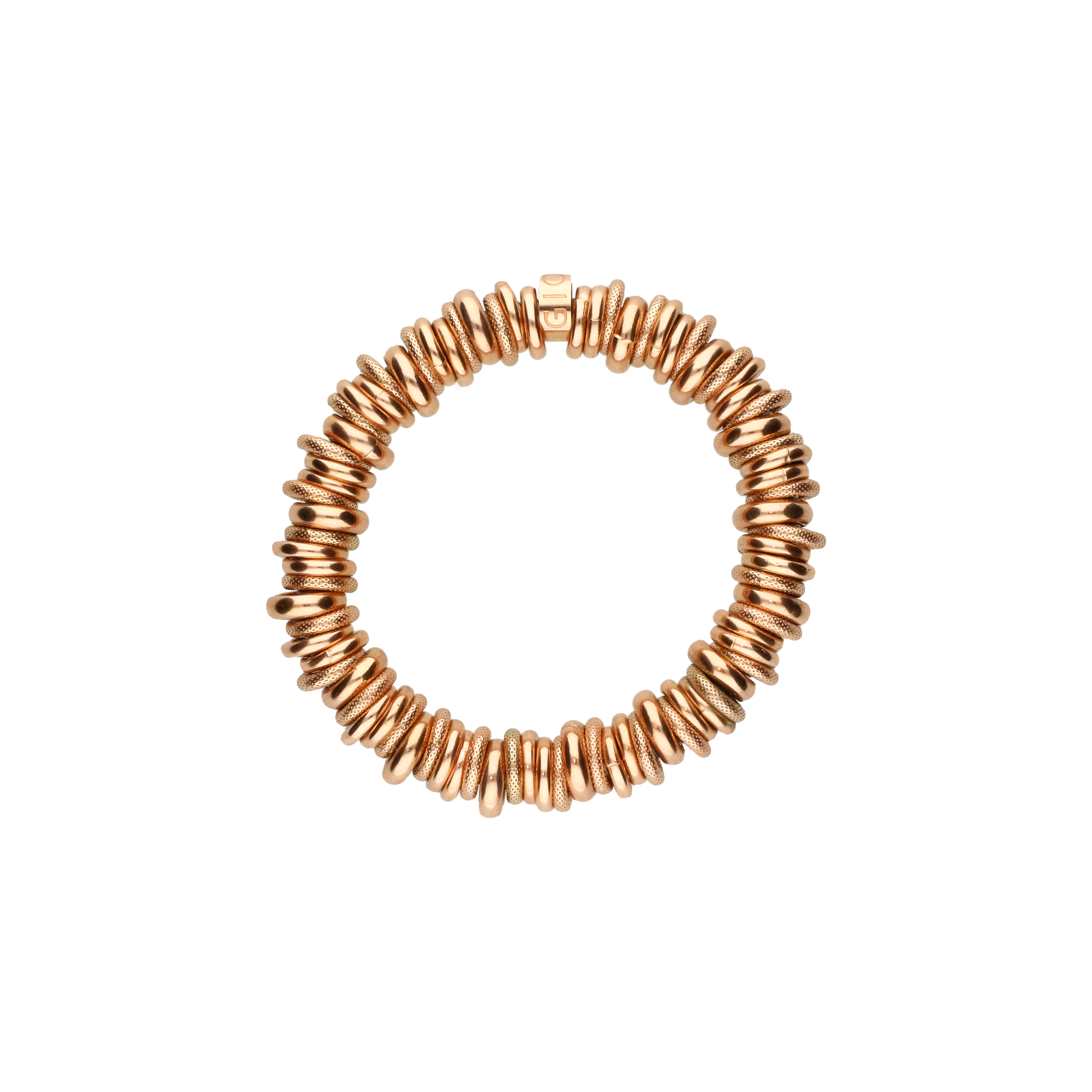 Bartorelli Italian Jewels | Bracciale molla in argento placcato ros&Egrave; - BRA2451-1 (2)