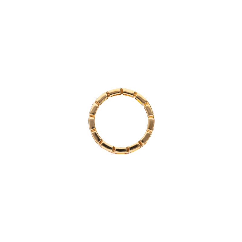 Bartorelli Italian Jewels | ANELLO VERETTA IN ORO ROSA CON ZAFFIRI ORANGE - KR1185/OR (3)