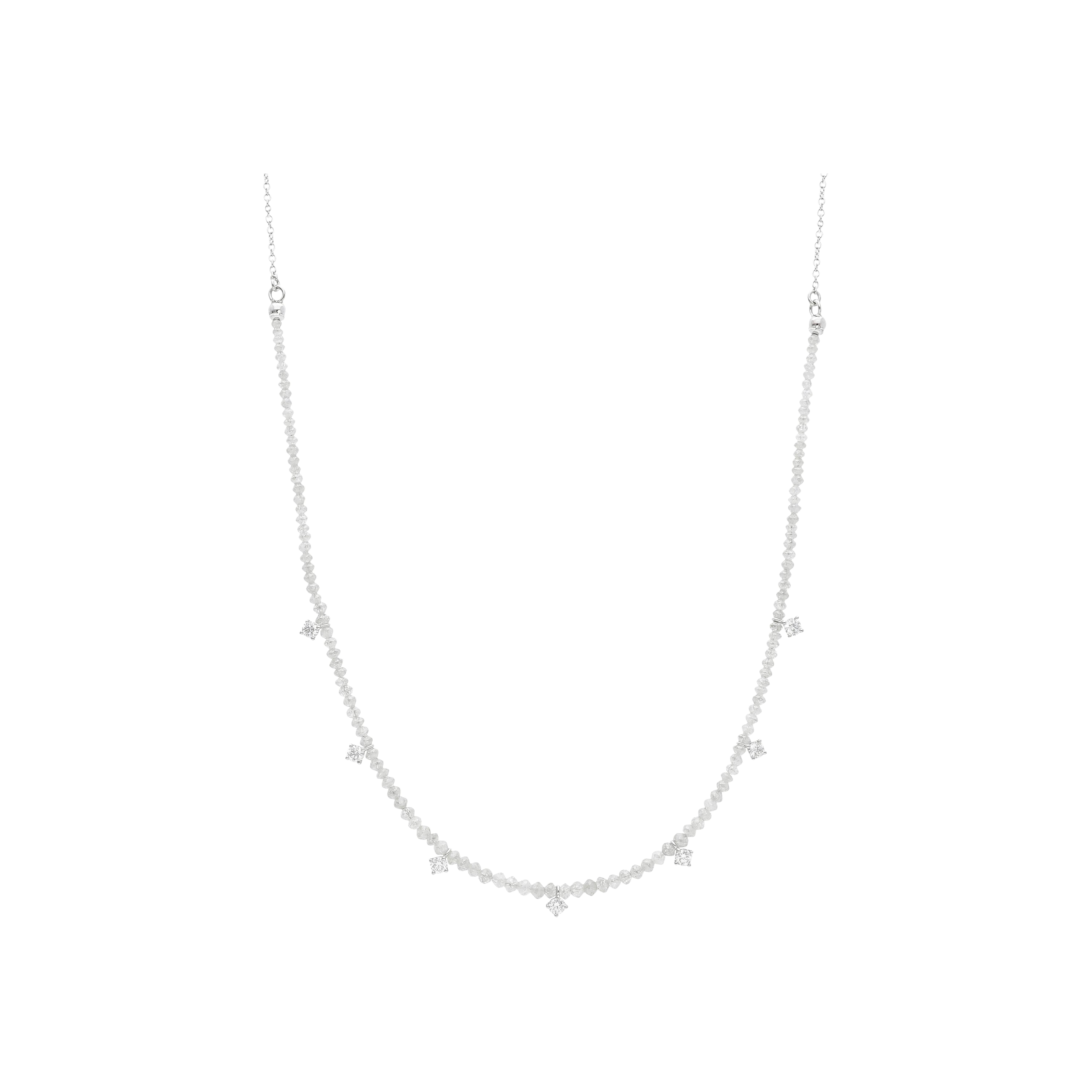 Bartorelli Italian Jewels | COLLANA IN ORO BIANCO CON DIAMANTI - VN29000DW (1)