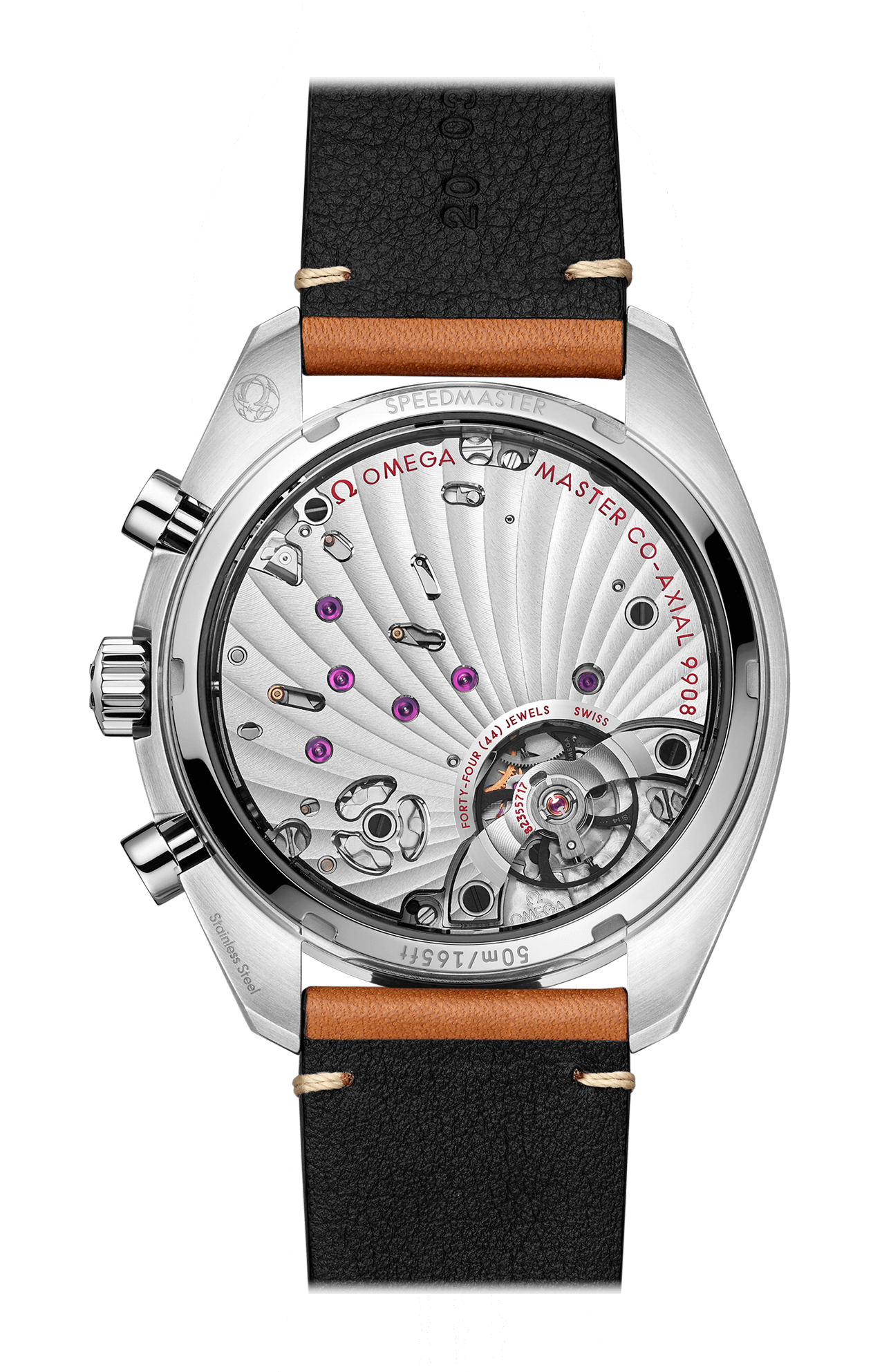 Omega | SPEEDMASTER CHRONOSCOPE 43 MM, ACCIAIO SU PELLE - 329.32.43.51.03.001 (2)