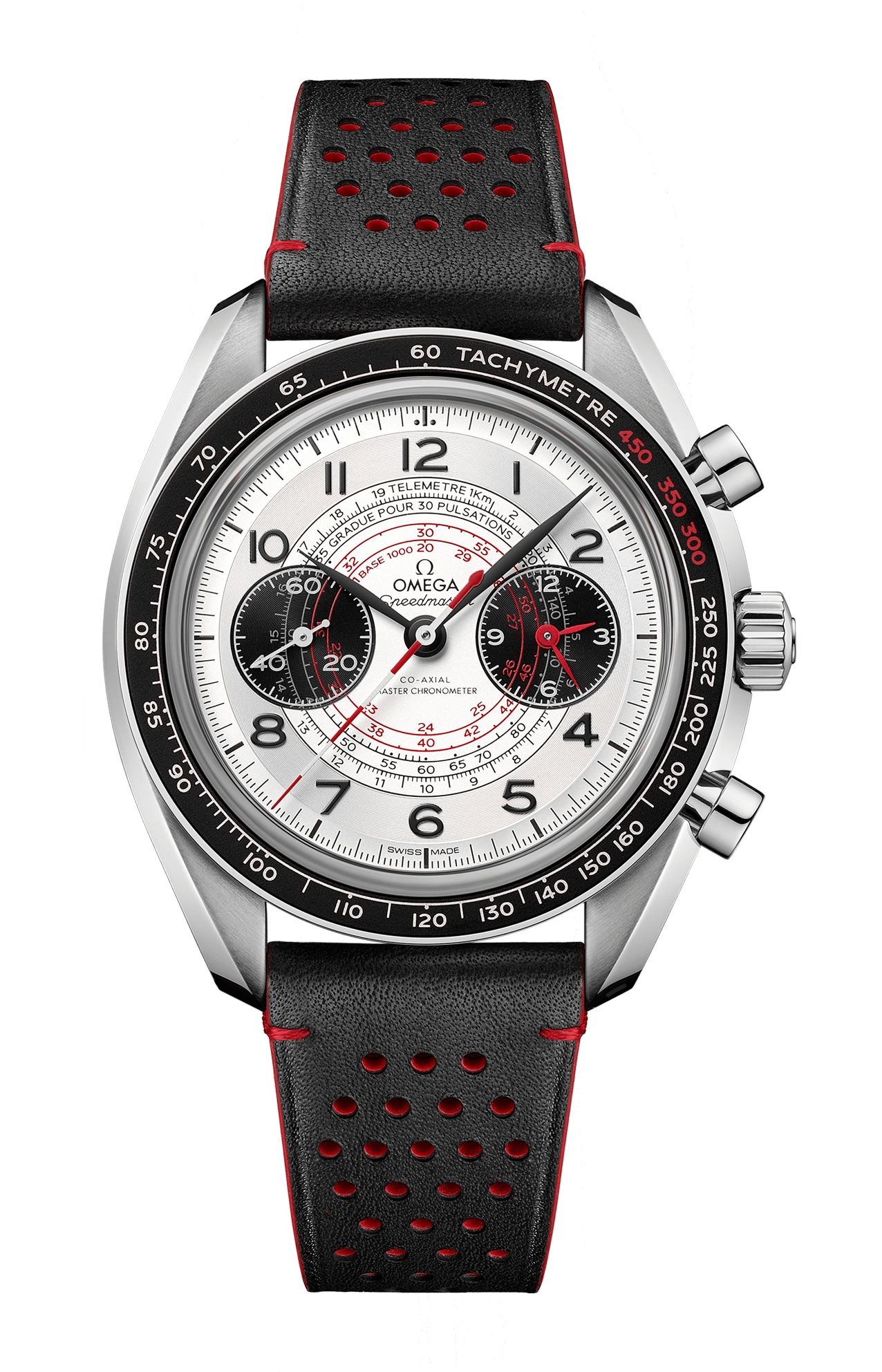 Omega | SPEEDMASTER CHRONOSCOPE 43 MM, ACCIAIO SU PELLE - 329.32.43.51.02.001 (1)