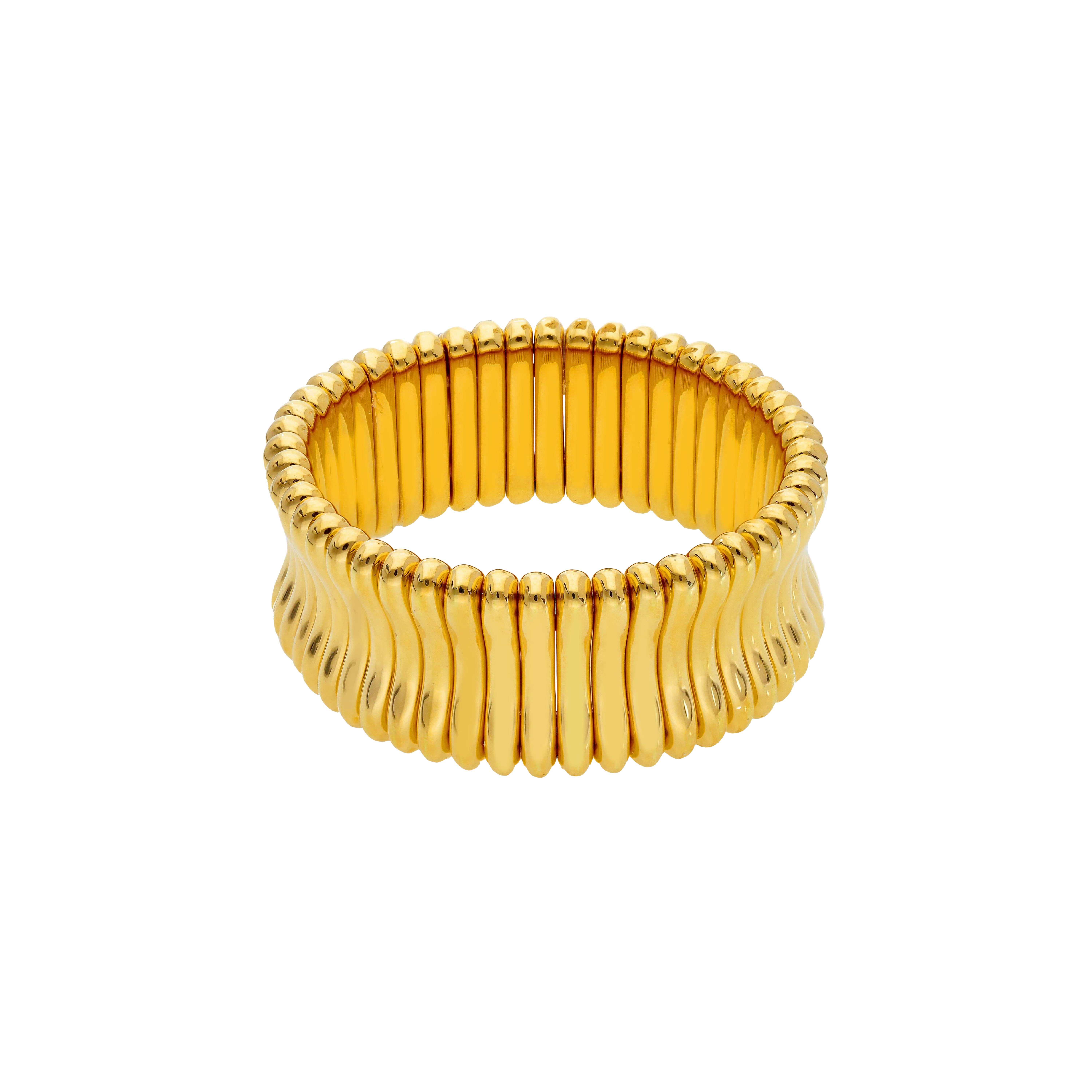 Bartorelli Italian Jewels | BRACCIALE ALTO ELASTICO IN ORO ROSA - M01 (1)