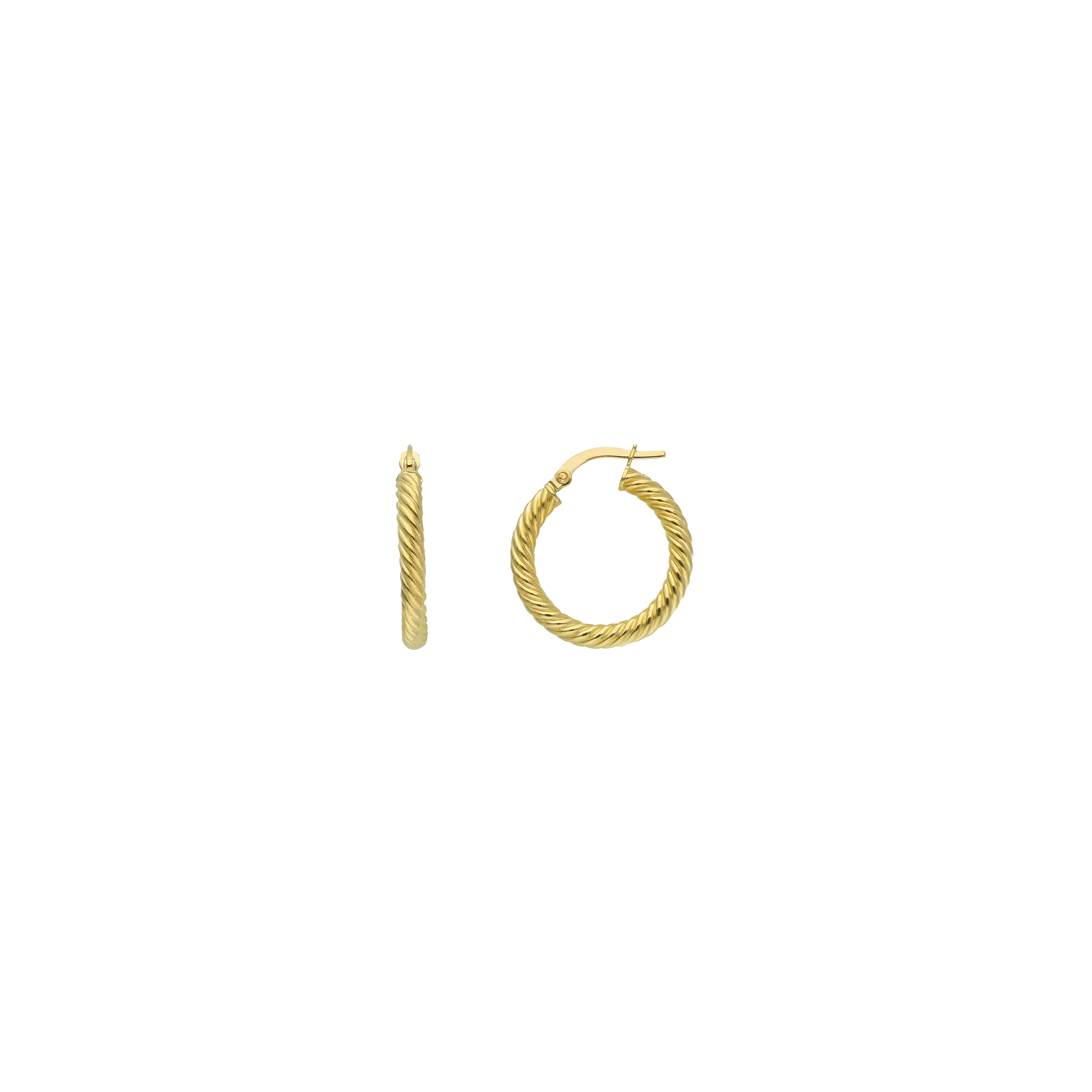 Bartorelli Italian Jewels | ORECCHINI A CERCHIO IN ORO GIALLO CON MOTIVO A CORDA - M01 (3)