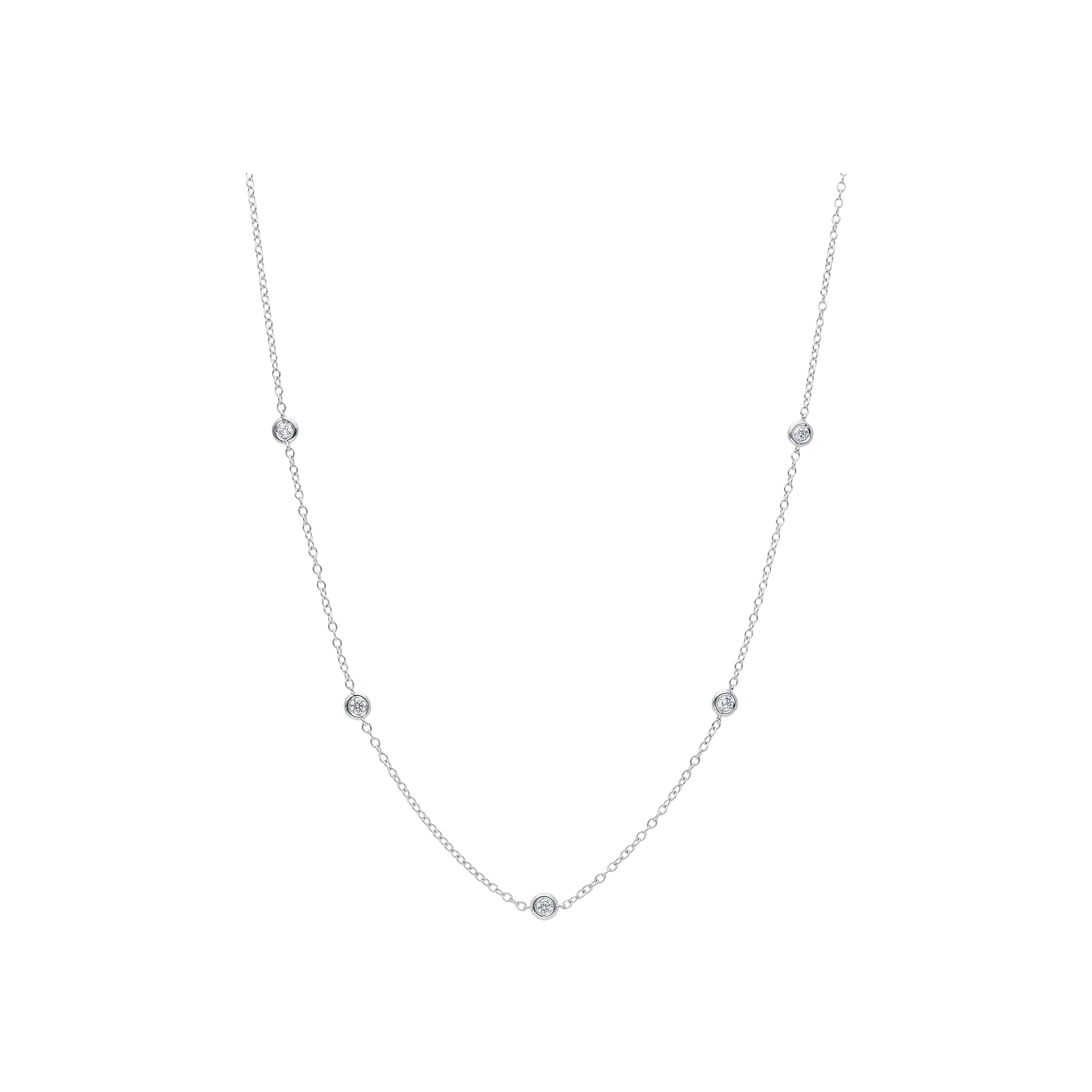 Bartorelli Italian Jewels | CATENA IN ORO BIANCO CON DIAMANTI BIANCHI - M80A05010200912 (1)