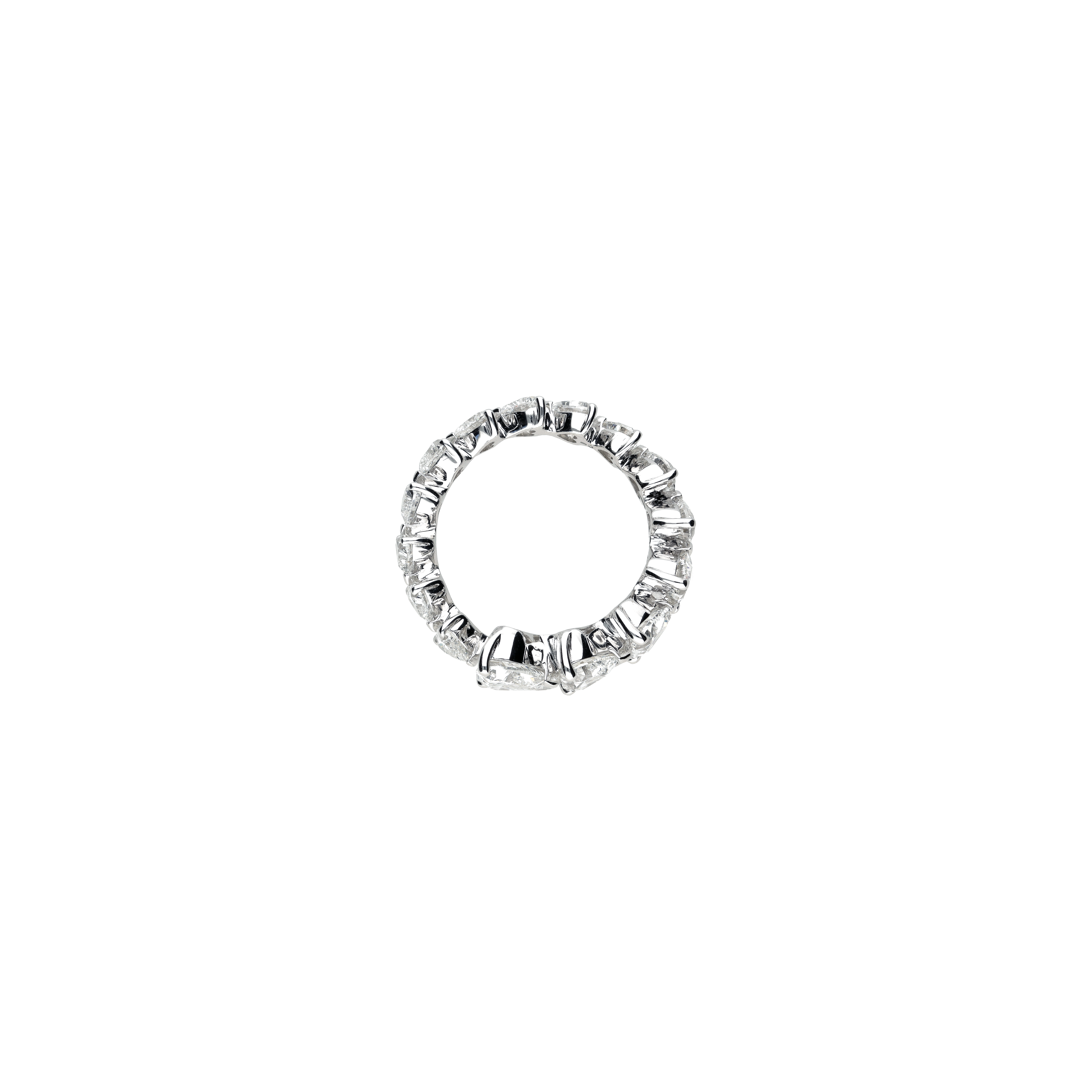 Bartorelli Italian Jewels | ANELLO CONTRARI&Eacute; CON DIAMANTI TAGLIO CUORE - 159-C491 (3)