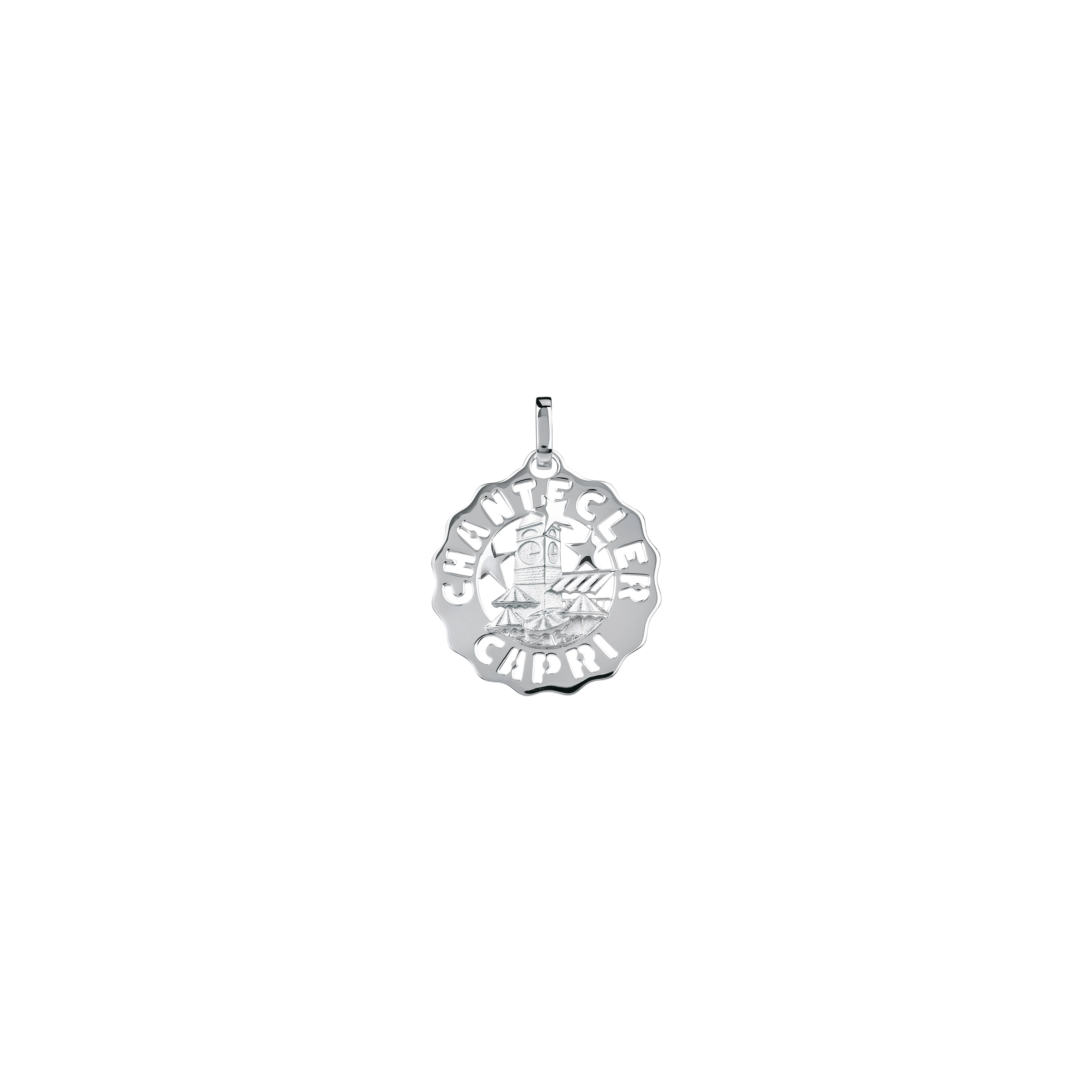 Chantecler | CIONDOLO LOGO PIAZZETTA PICCOLO IN ARGENTO - 38911 - 38911 (1)
