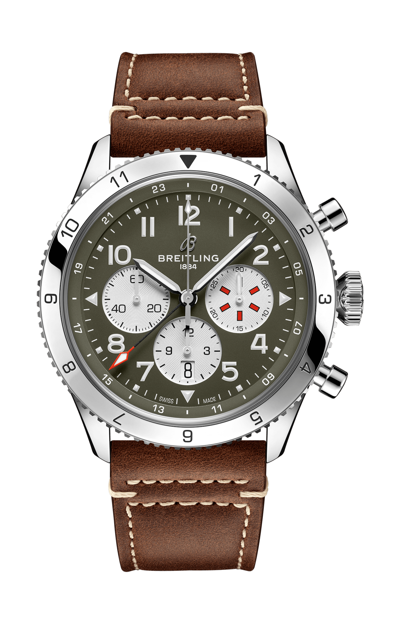 Breitling | SUPER AVI B04 CHRONOGRAPH GMT 46 CURTISS WARHAWK - AB04452A1L1X1 (1)