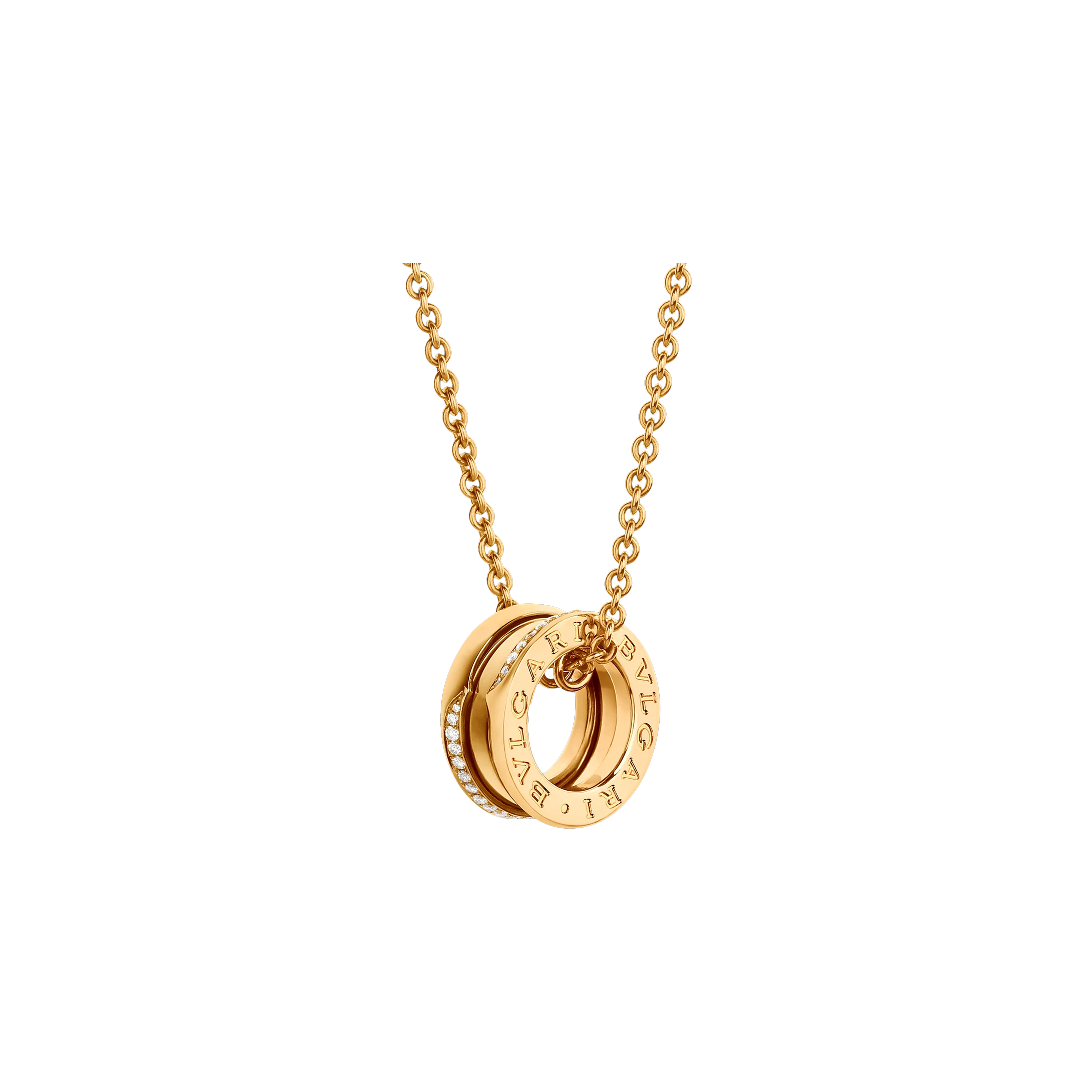 Bulgari | COLLANA B.ZERO1 IN ORO GIALLO CON DIAMANTI  - CL859658 - CL859658 (1)