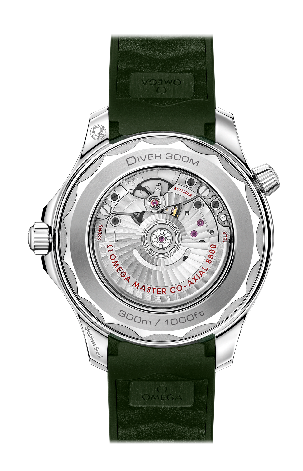 Omega | SEAMASTER DIVER 300M 42 MM, ACCIAIO SU CAUCCI&Ugrave; - 210.32.42.20.10.001 (2)