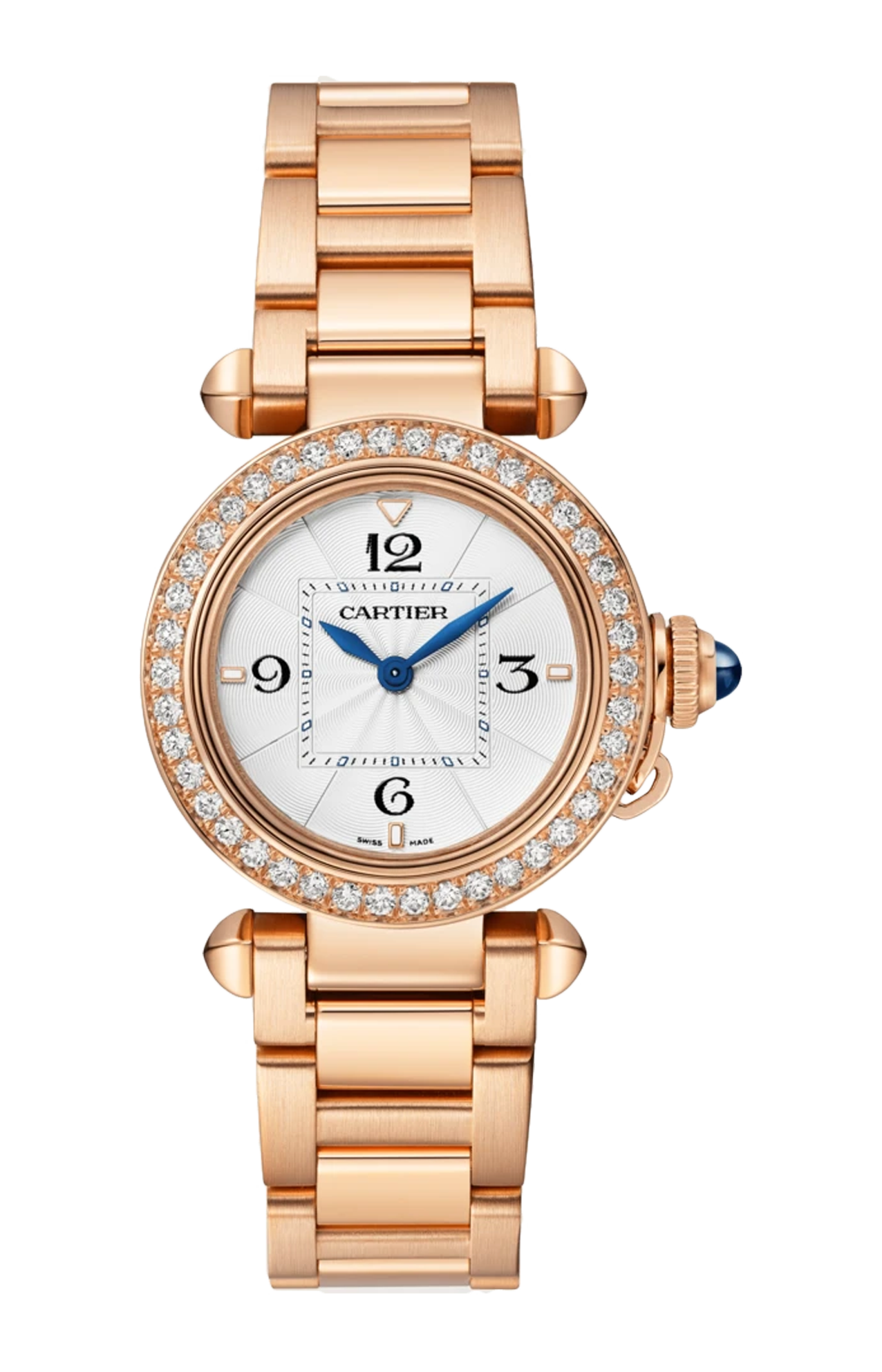 Cartier | PASHA DE CARTIER, 30 MM, ORO ROSA, DIAMANTI, QUARZO - WJPA0039 (1)