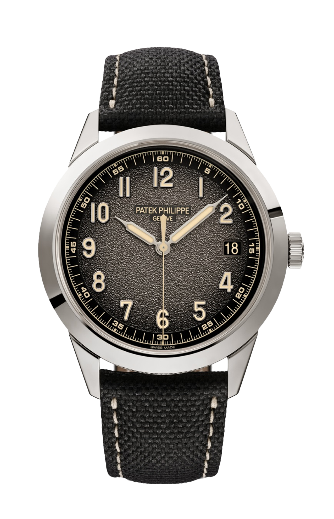 Patek Philippe | CALATRAVA DATA, SECONDI AL CENTRO, CARICA AUTOMATICA - 5226G-001 (2)