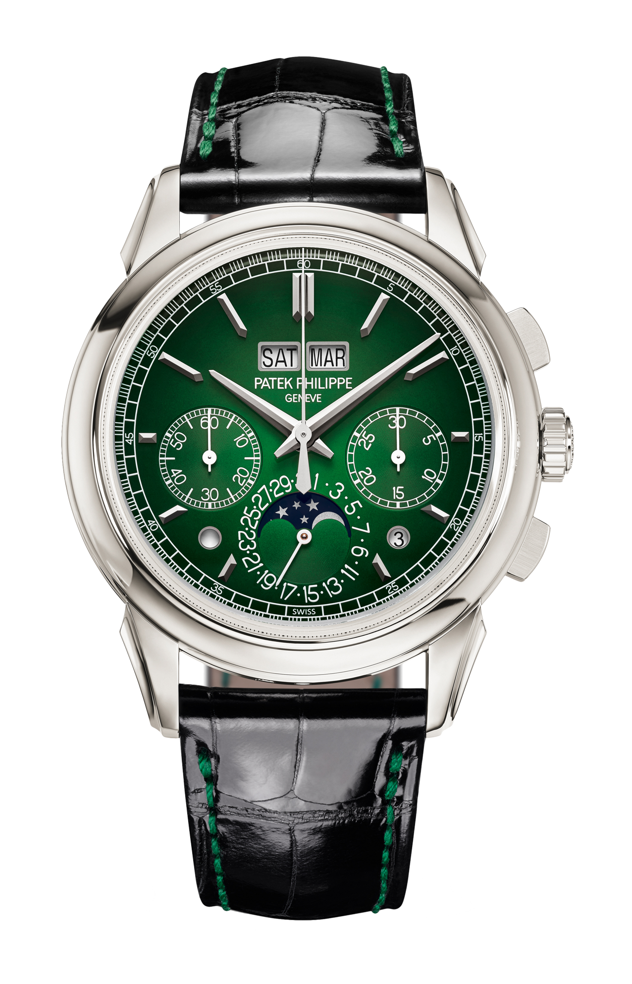 Patek Philippe | GRANDI COMPLICAZIONI CRONOGRAFO, CALENDARIO PERPETUO, CARICA MANUALE - 5270P-014 (1)