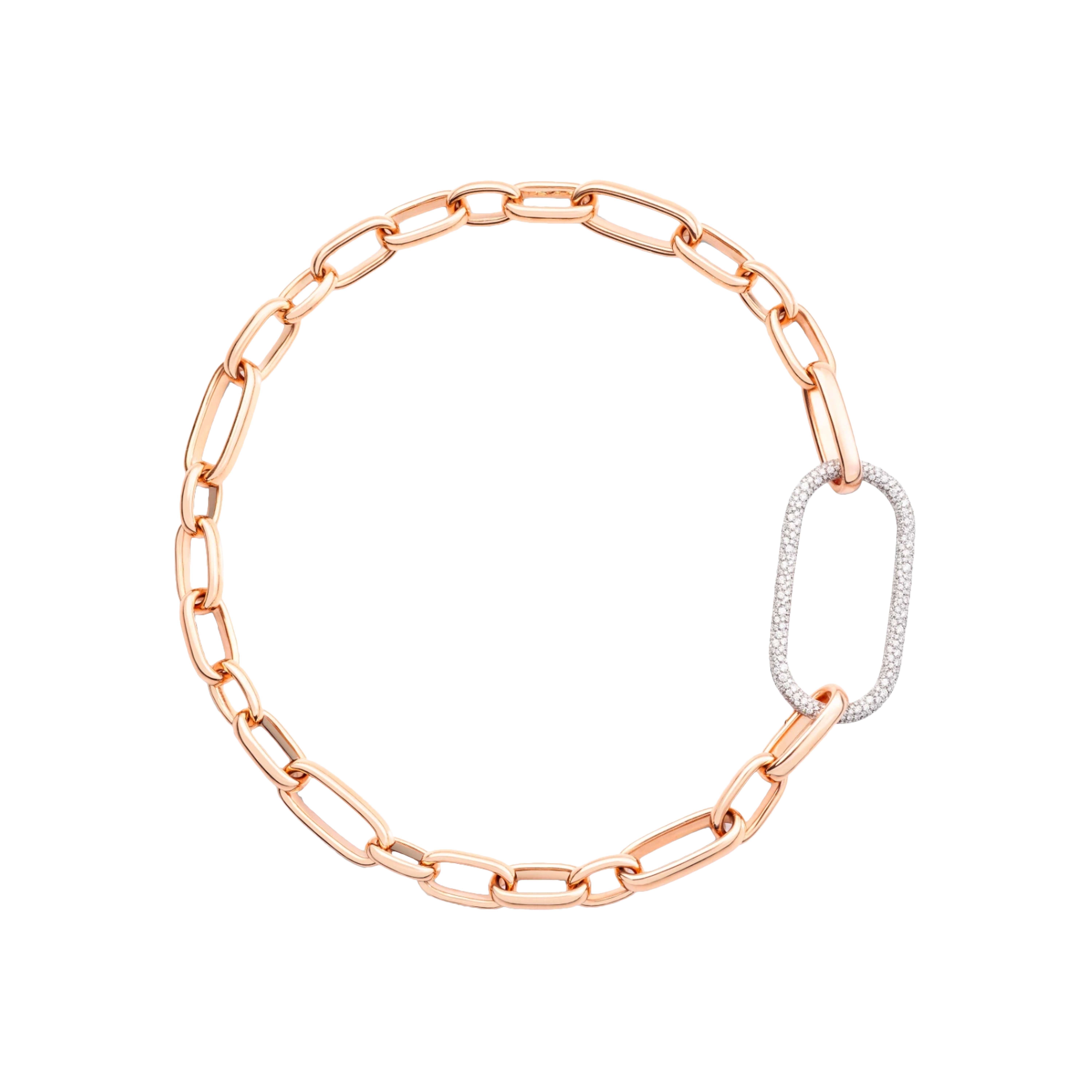 Pomellato | COLLANA ICONICA IN ORO ROSA CON DIAMANTI - PCC2083O7WHRDB000 - PCC2083O7WHRDB000 (1)