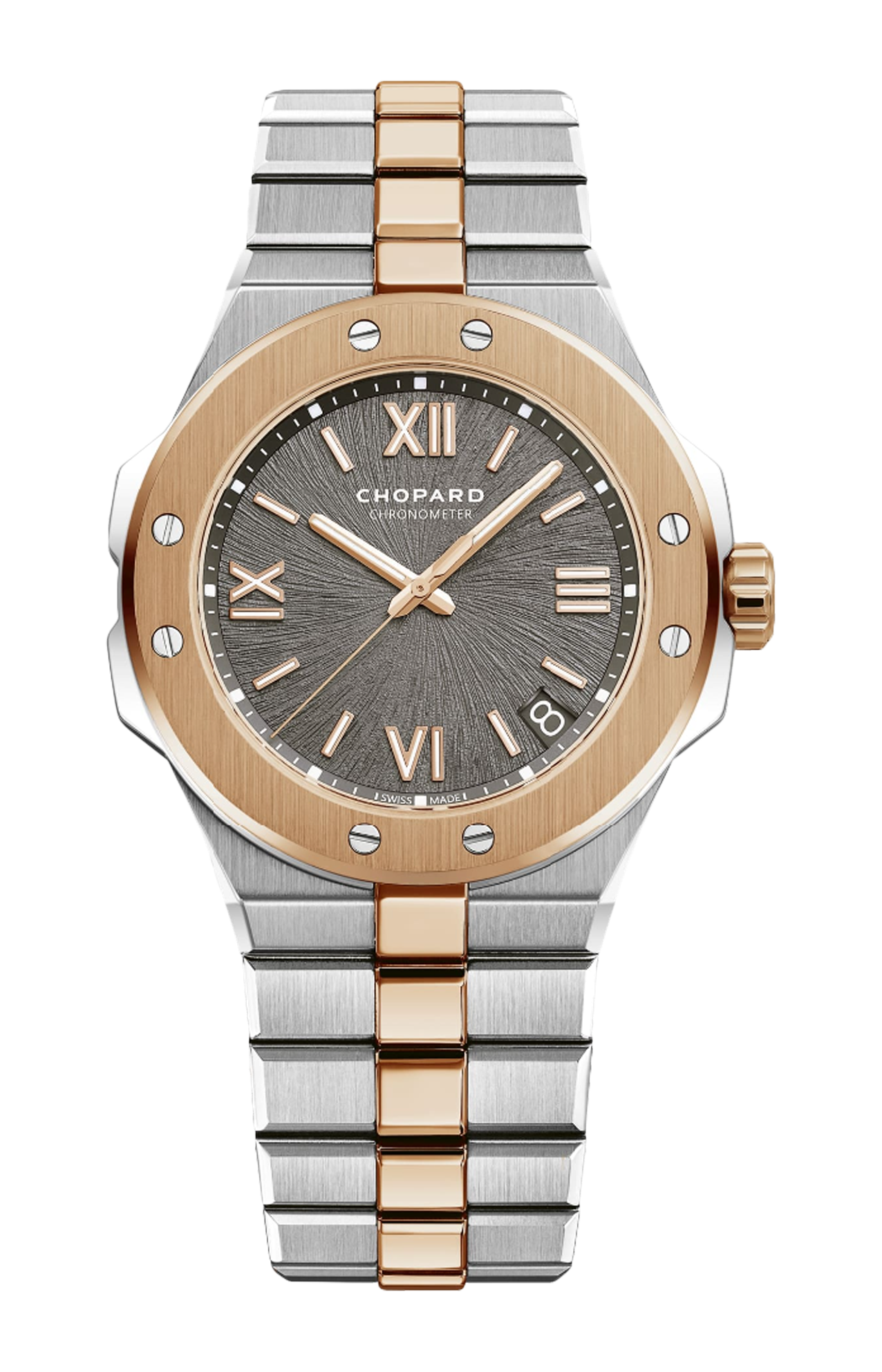 Chopard | ALPINE EAGLE 41 MM, AUTOMATICO, ORO ROSA ETICO, LUCENT STEEL&trade; - 298600 (1)