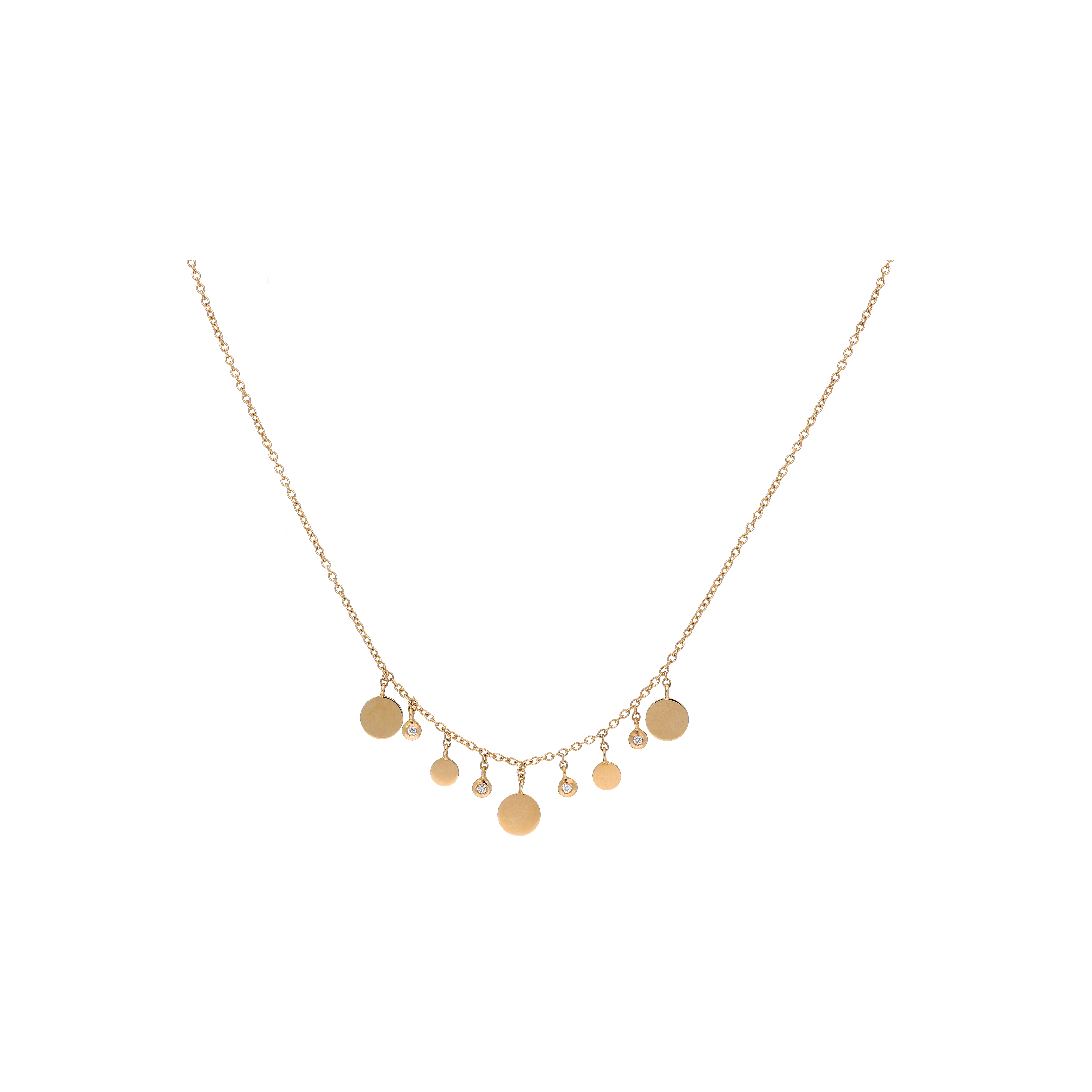 Bartorelli Italian Jewels | COLLANA GIROCOLLO IN ORO ROSA CON DIAMANTI - C054/50 (1)