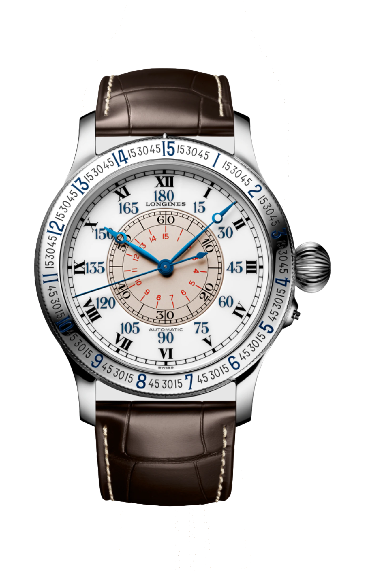 Longines | LINDBERGH HOUR ANGLE WATCH - L2.678.4.11.0 (1)