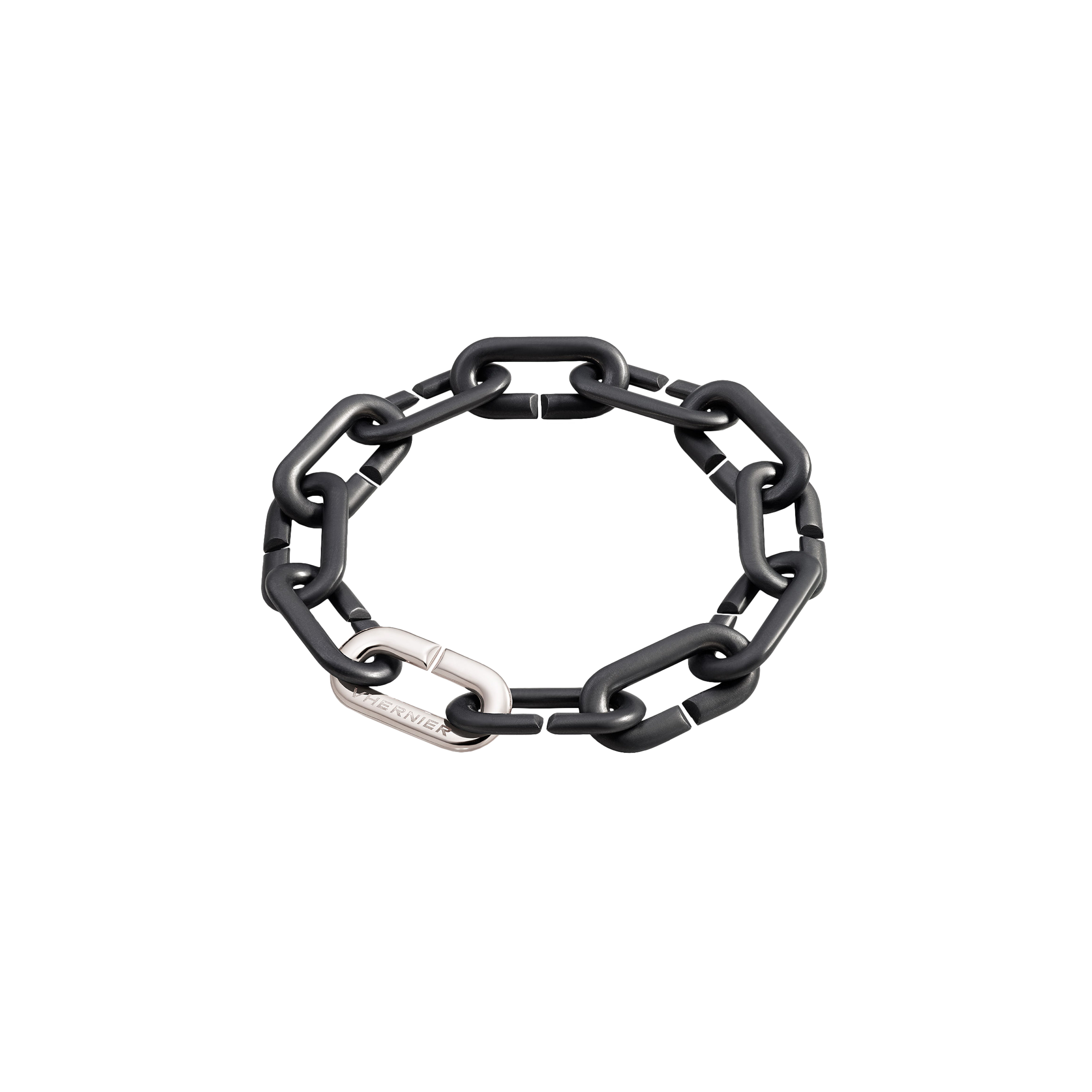 Vhernier | BRACCIALE MON JEU IN TITANIO NERO E ORO BIANCO 18K - T01332BR614 - T01332BR614 (1)