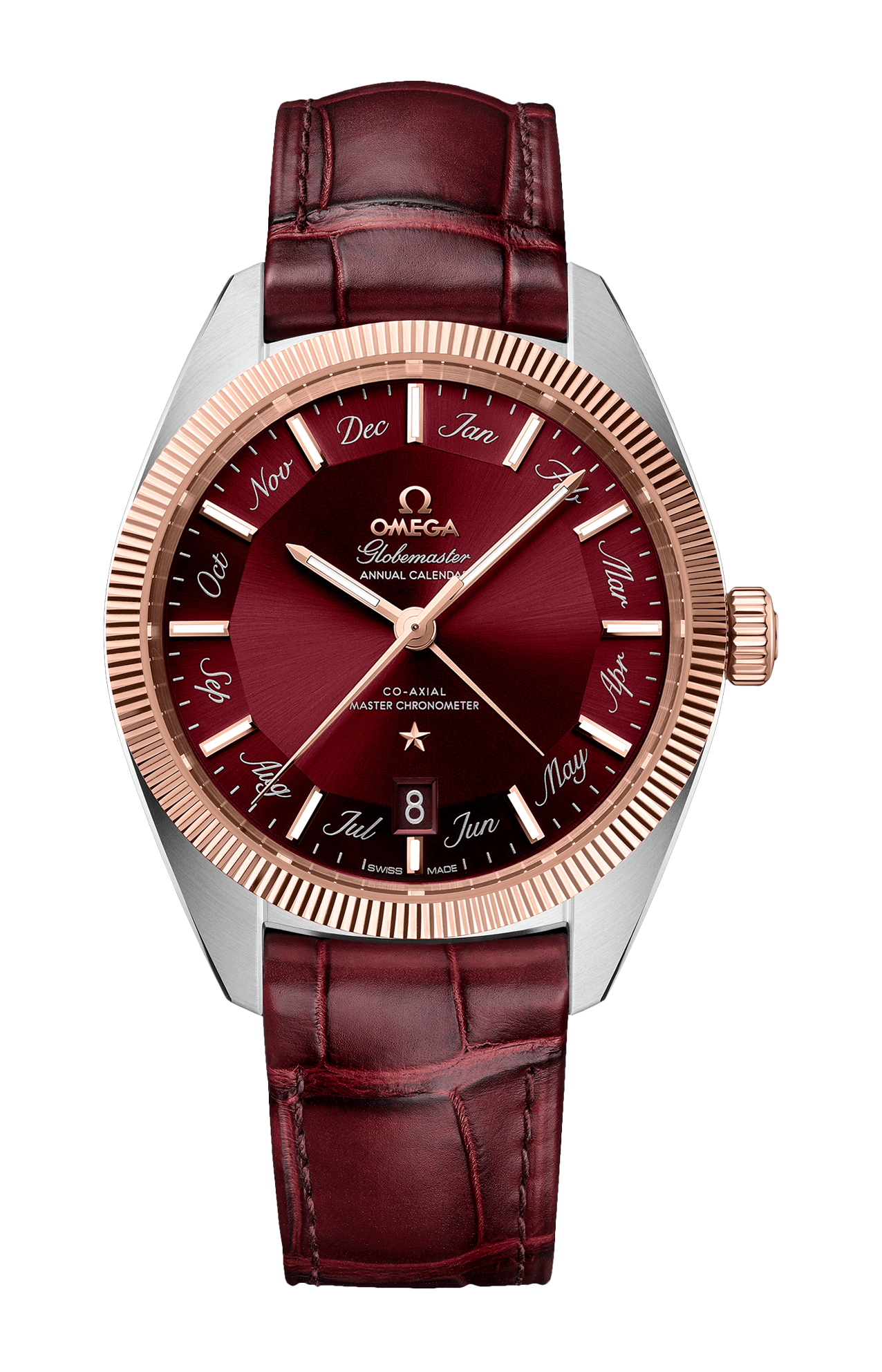 Omega | CONSTELLATION GLOBEMASTER 41 MM, ACCIOIO-ORO SEDNA&trade; SU PELLE - 130.23.41.22.11.001 (1)