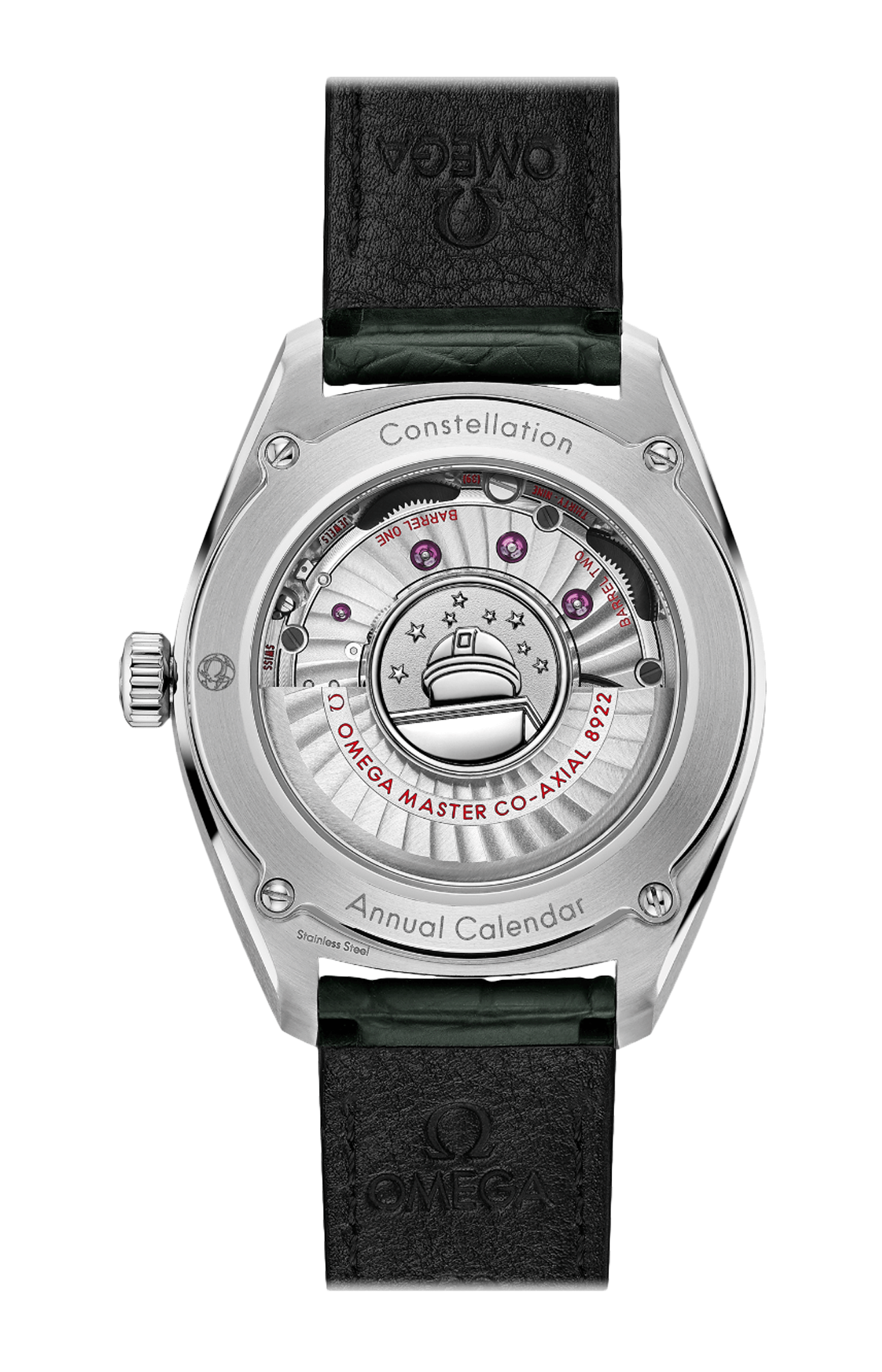 Omega | CONSTELLATION GLOBEMASTER 41 MM, ACCIAIO SU PELLE - 130.33.41.22.10.001 (2)