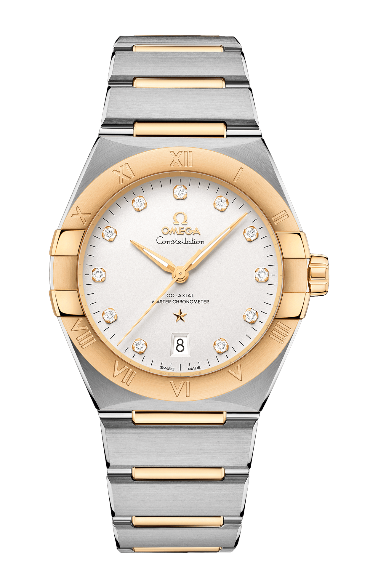 Omega | CONSTELLATION 39 MM, ACCIAIO-ORO GIALLO SU ACCIAIO-ORO GIALLO - 131.20.39.20.52.002 (1)