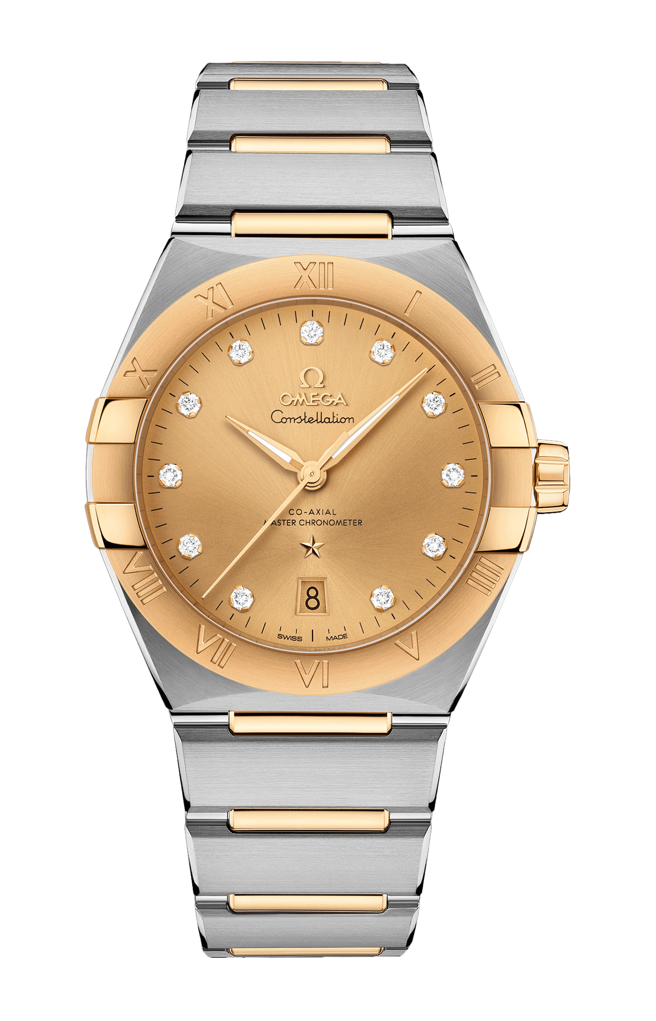 Omega | CONSTELLATION 39 MM, ACCIAIO-ORO GIALLO SU ACCIAIO-ORO GIALLO - 131.20.39.20.58.001 (1)