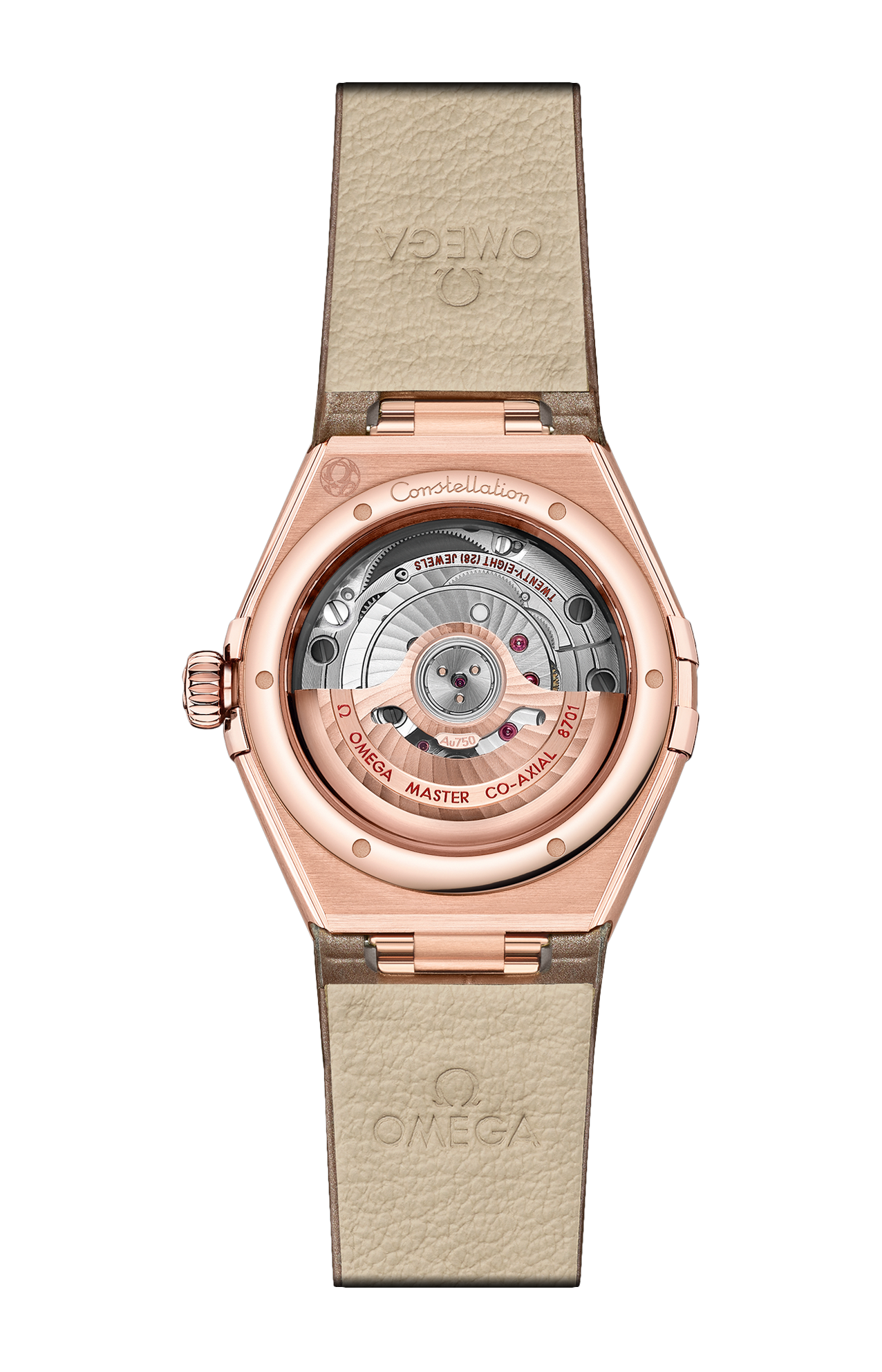 Omega | CONSTELLATION 29 MM, ORO SEDNA&trade; SU PELLE - 131.58.29.20.52.002 (2)