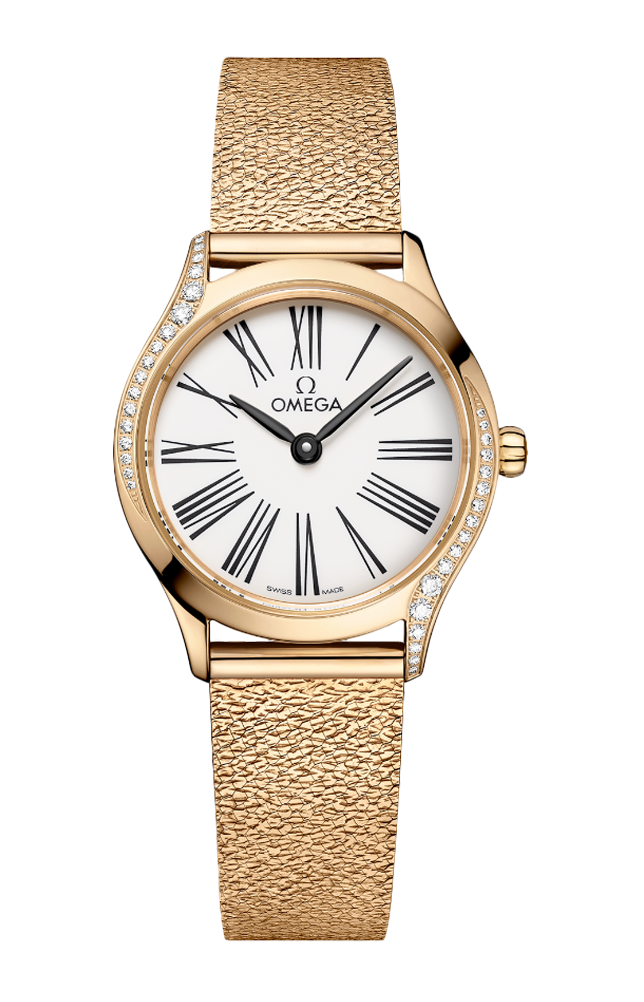 Omega | DE VILLE MINI TR&Eacute;SOR 26 MM, ORO MOONSHINE&trade; SU ORO MOONSHINE&trade; - 428.55.26.60.04.001 (1)