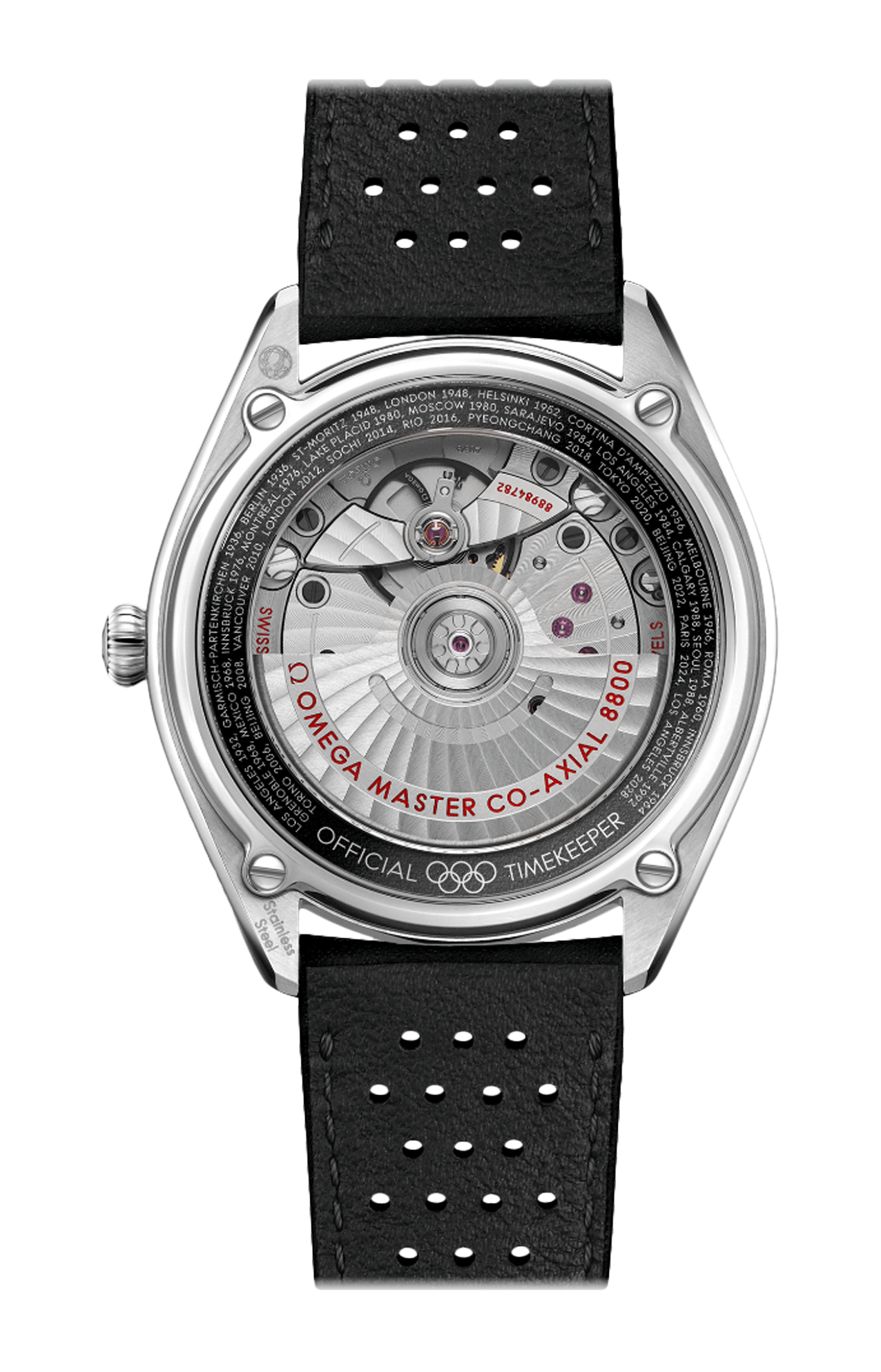 Omega | SEAMASTER OLYMPIC OFFICIAL TIMEKEEPER 39,5 MM, ACCIAIO SU PELLE - LIMITED EDITION - 522.32.40.20.01.003 (2)