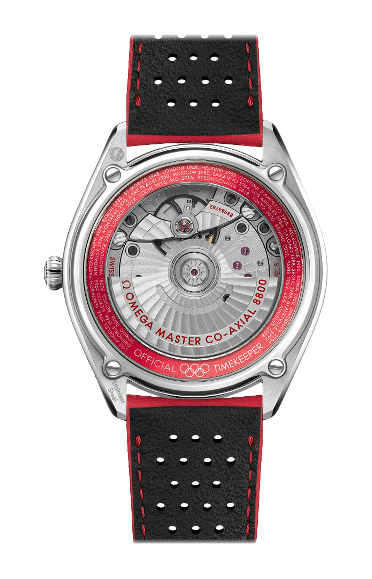 Omega | SEAMASTER OLYMPIC OFFICIAL TIMEKEEPER 39,5 MM, ACCIAIO SU PELLE - LIMITED EDITION - 522.32.40.20.01.004 (2)