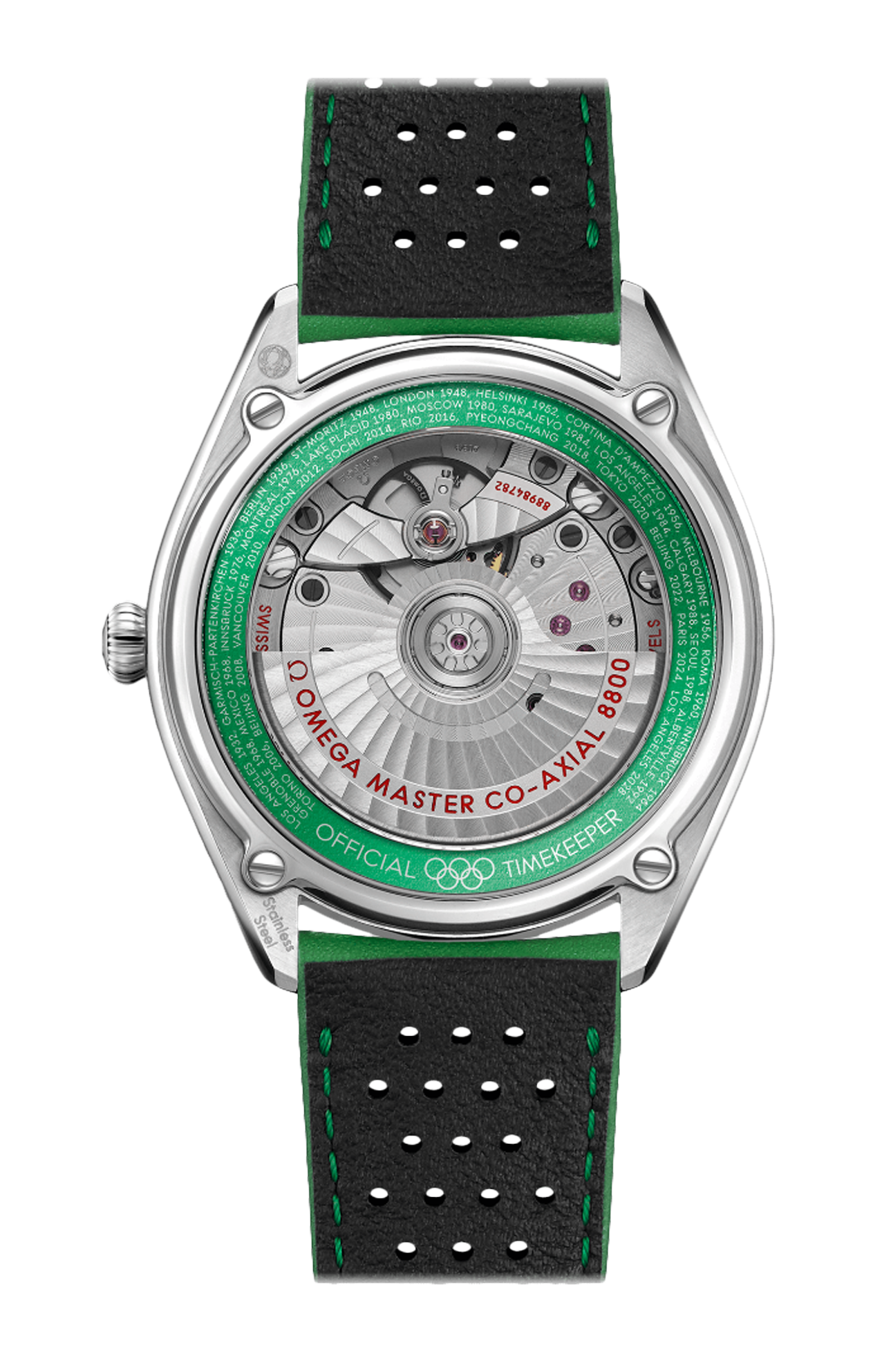 Omega | SEAMASTER OLYMPIC OFFICIAL TIMEKEEPER 39,5 MM, ACCIAIO SU PELLE - LIMITED EDITION - 522.32.40.20.01.005 (2)