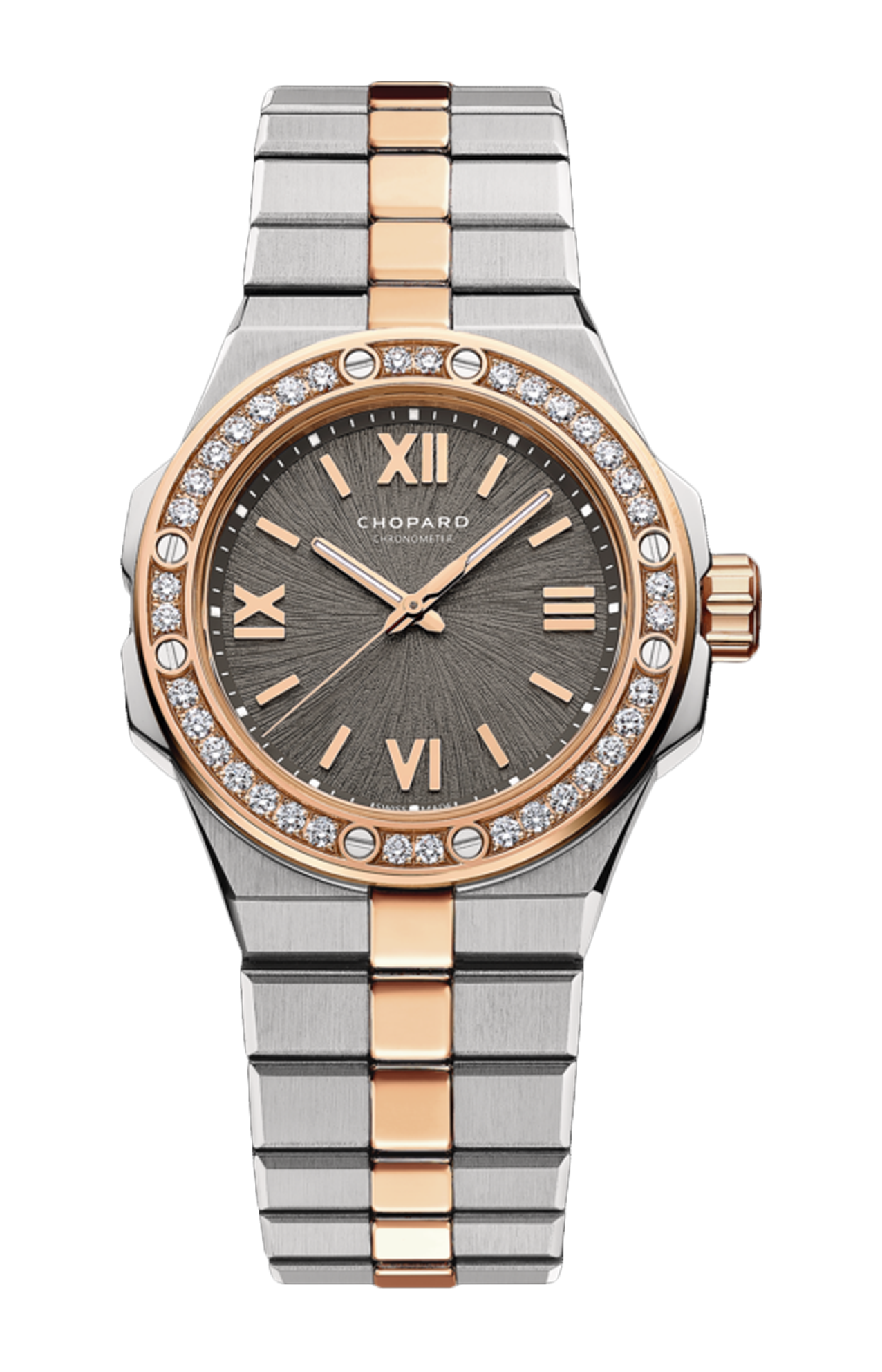 Chopard | ALPINE EAGLE 33 MM, AUTOMATICO, ORO ROSA ETICO, LUCENT STEEL&trade; - 298617 (1)