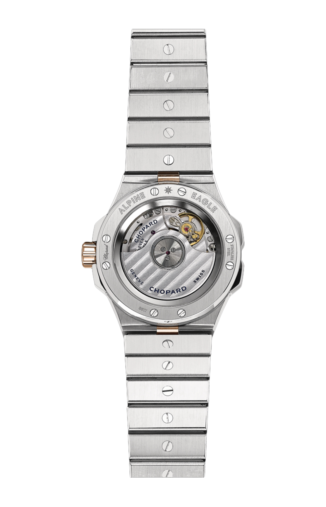 Chopard | ALPINE EAGLE 33 MM, AUTOMATICO, ORO ROSA ETICO, LUCENT STEEL&trade; - 298617 (2)