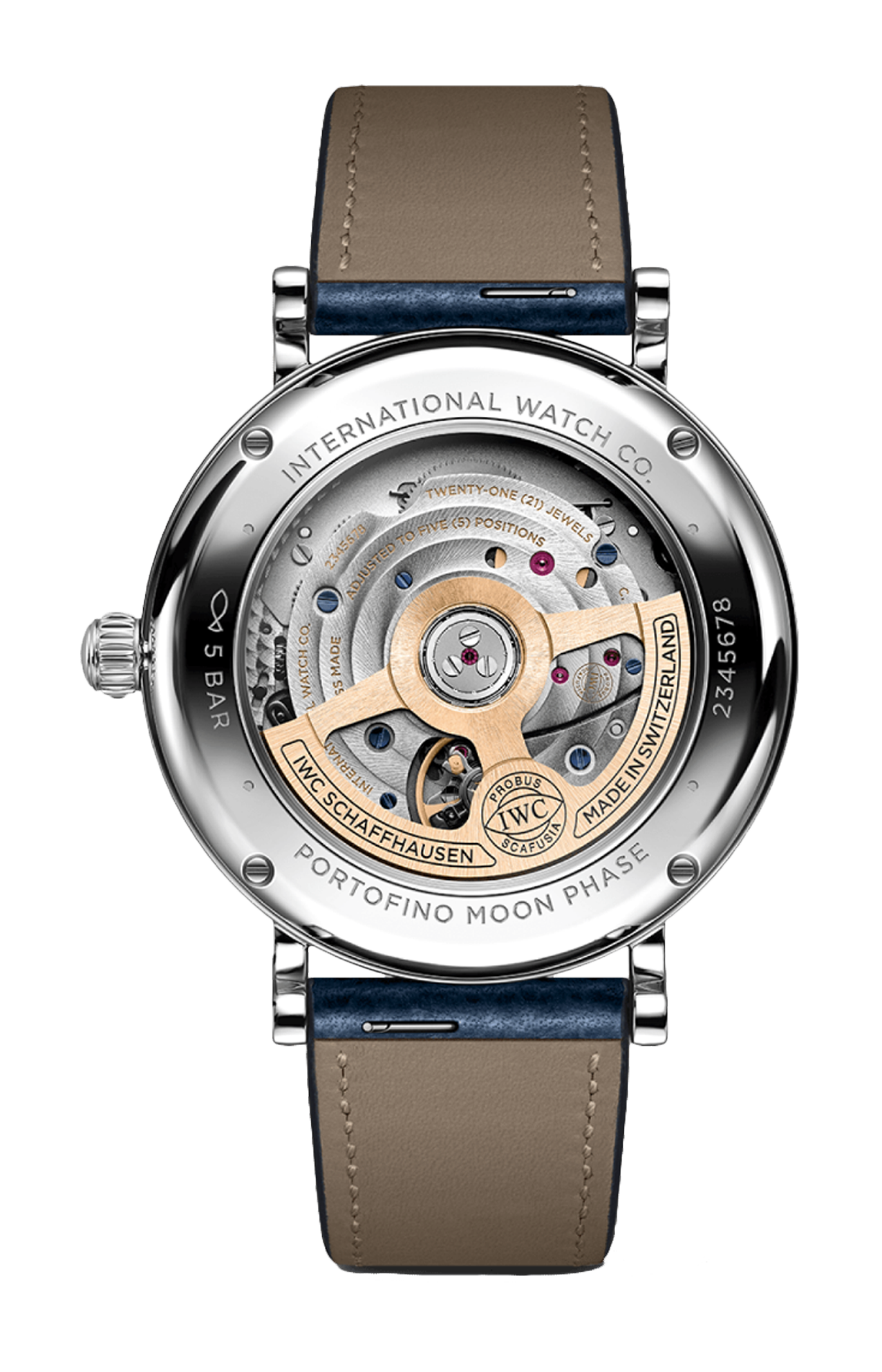 Iwc Schaffhausen | PORTOFINO AUTOMATIC MOON PHASE 37 - IW459601 (2)
